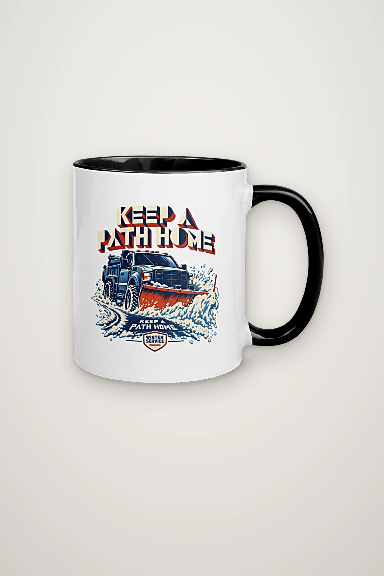 "Keep a Path Home Winter Service" 11oz Ceramic Mug