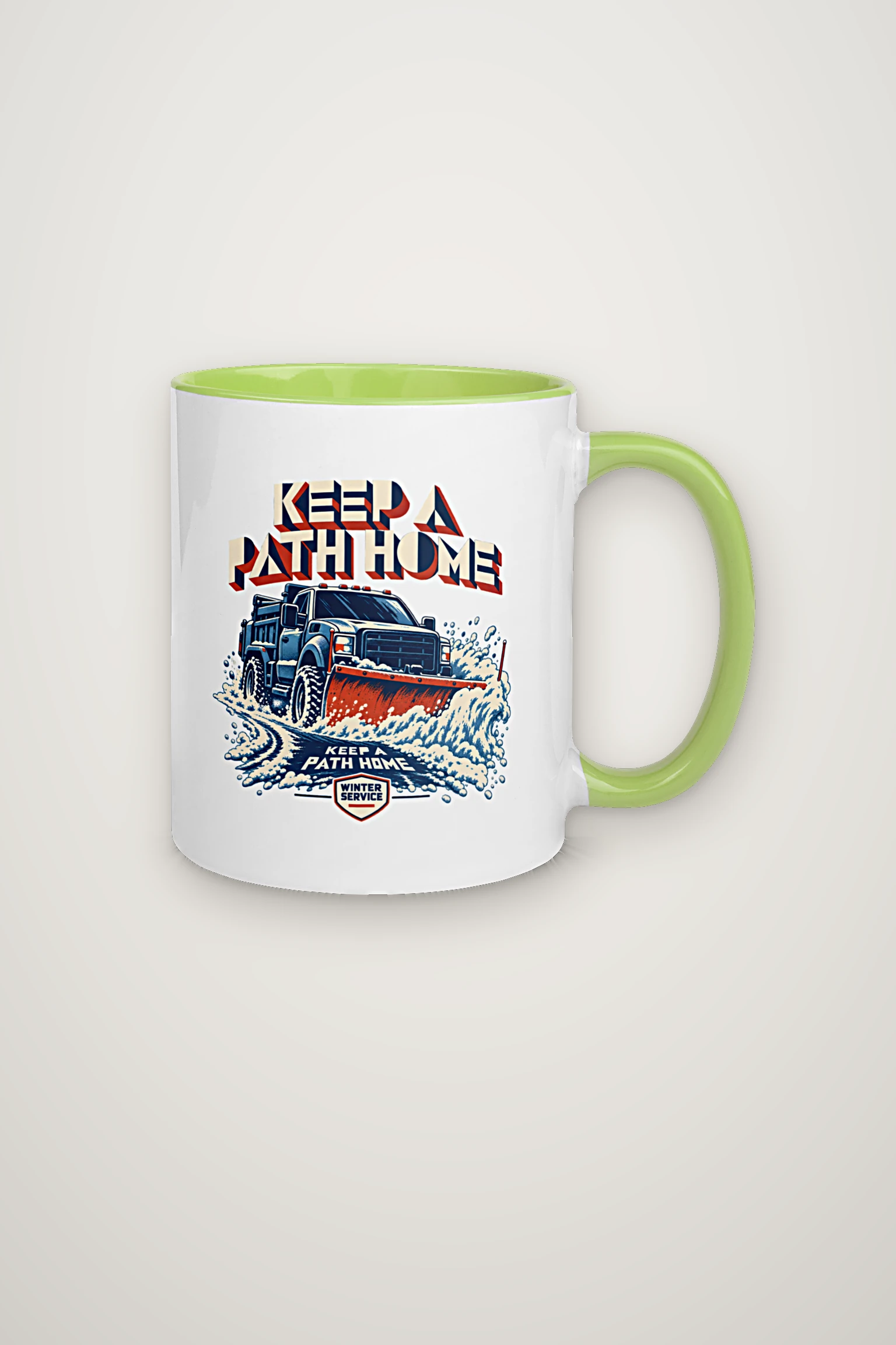 "Keep a Path Home Winter Service" 11oz Ceramic Mug