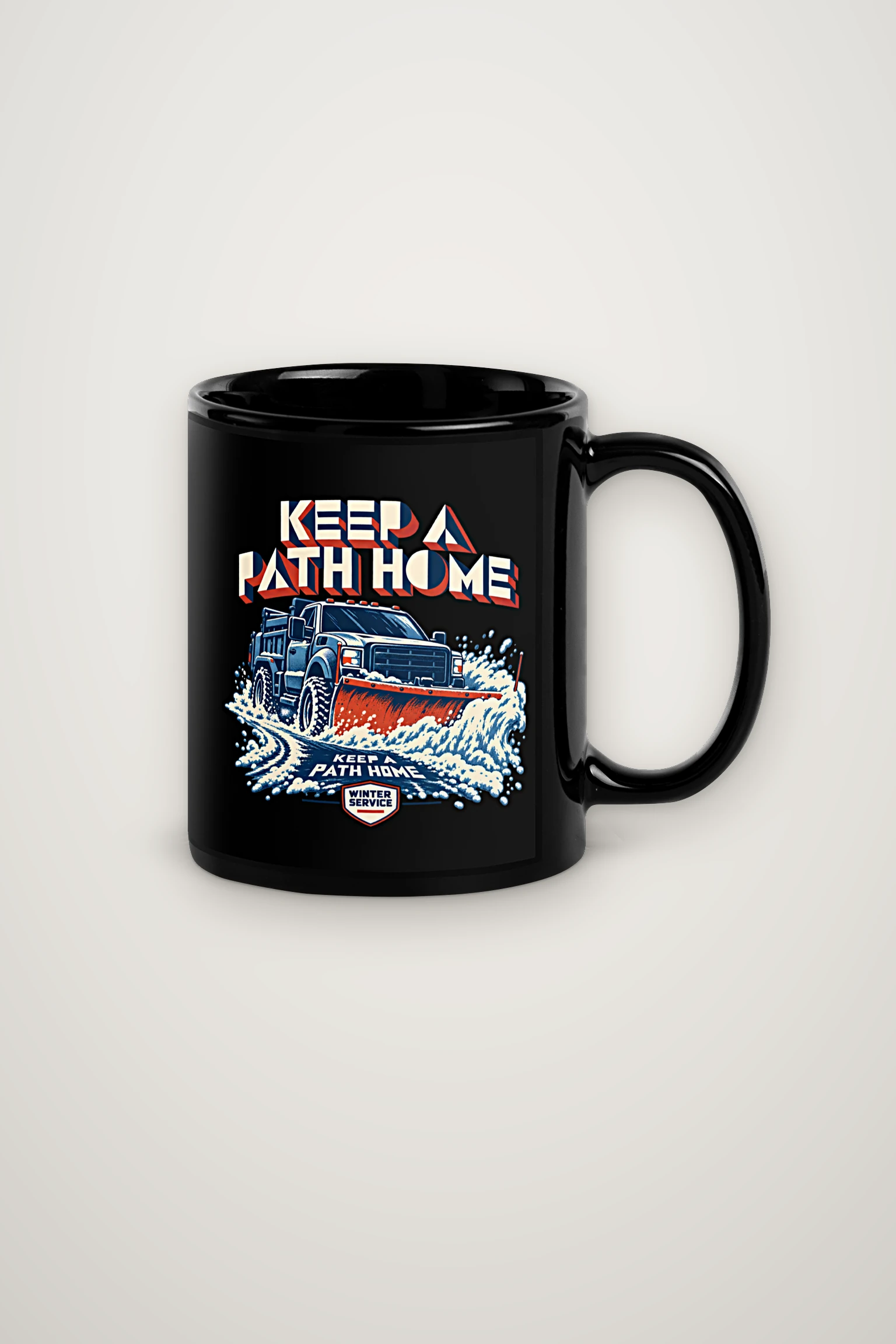 "Keep a Path Home Winter Service" 11oz Ceramic Mug