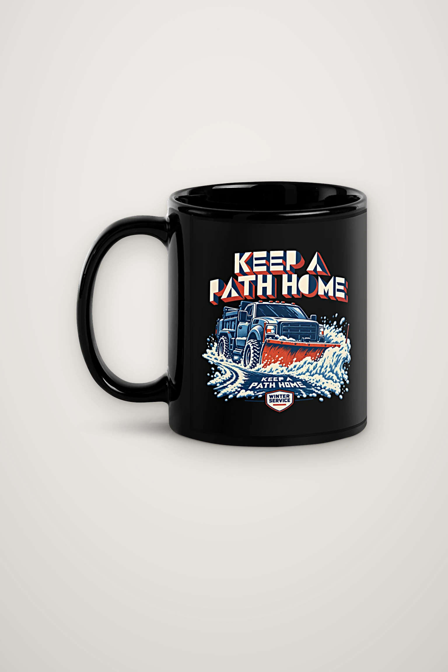 "Keep a Path Home Winter Service" 11oz Ceramic Mug