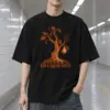 "Keep A Pear For Winter" Men's Oversized Heavyweight Crewneck T-Shirt