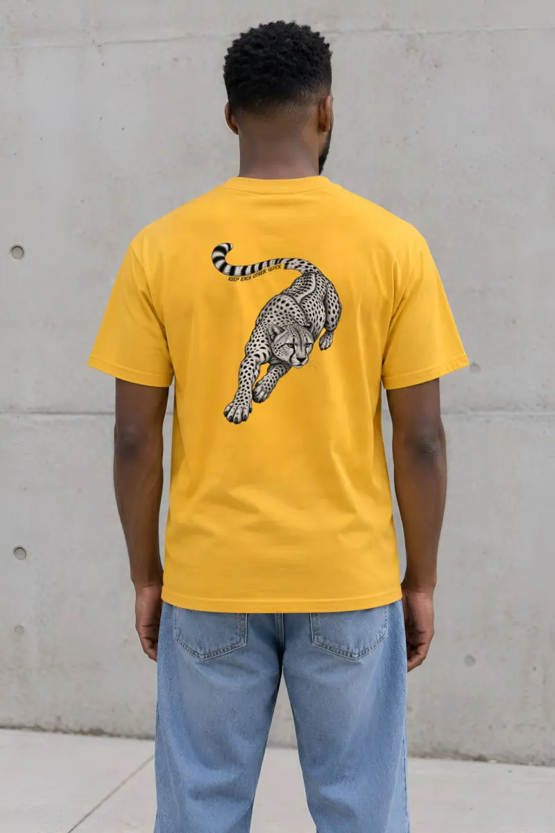“Keep Each Other Quick” Heavyweight Unisex Crewneck T-shirt