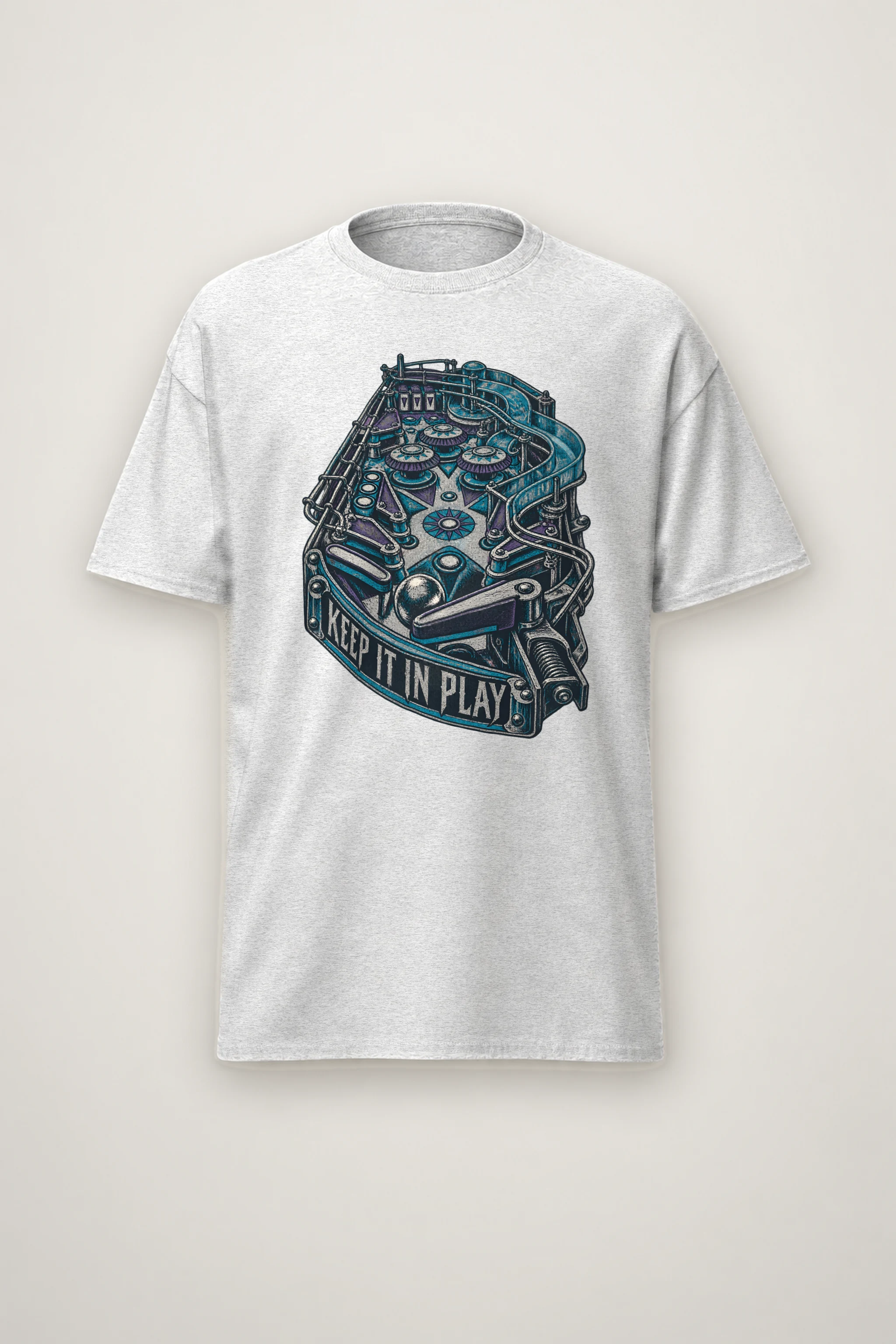 "Keep It in Play" Heavyweight Unisex Crewneck T-shirt