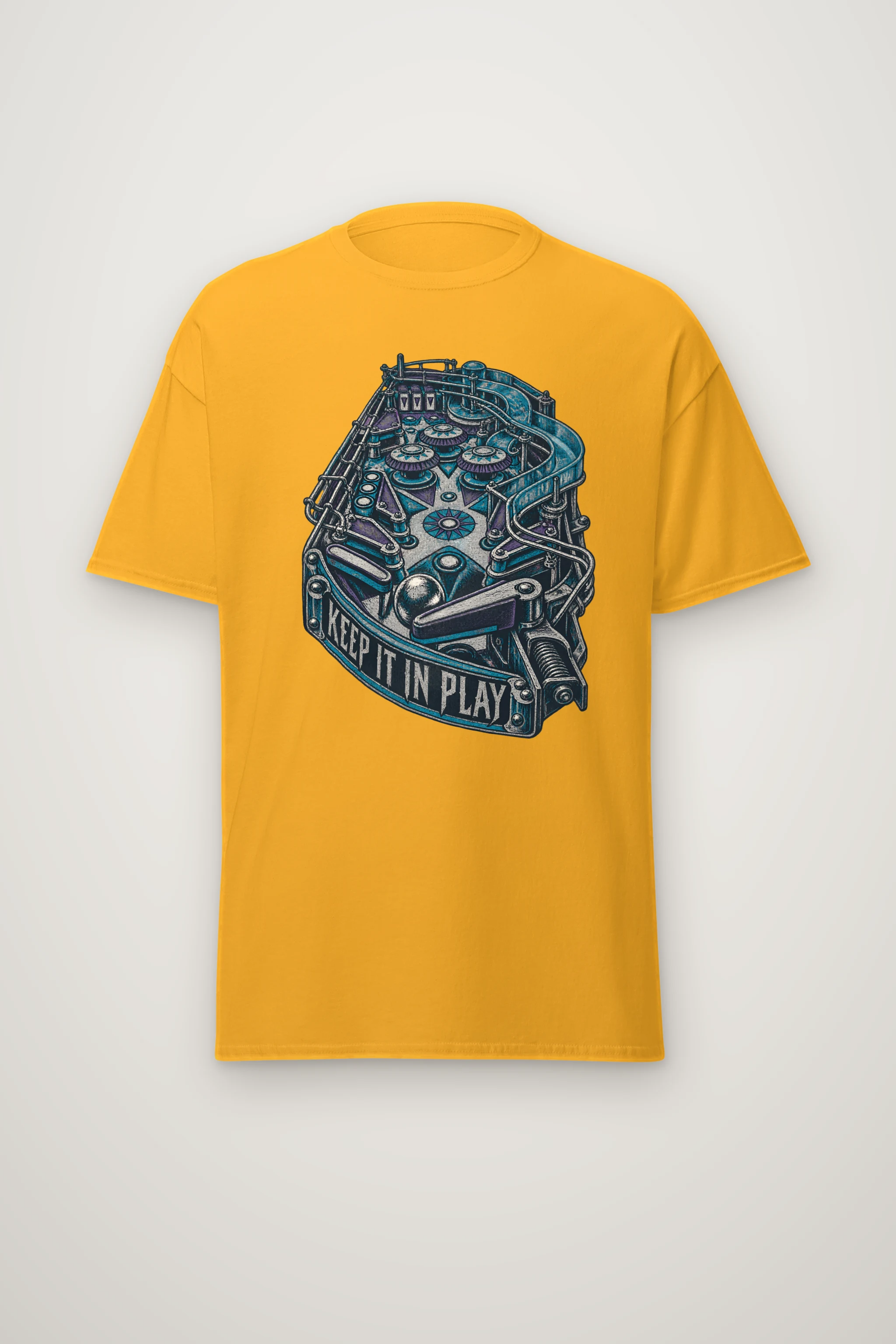 "Keep It in Play" Heavyweight Unisex Crewneck T-shirt