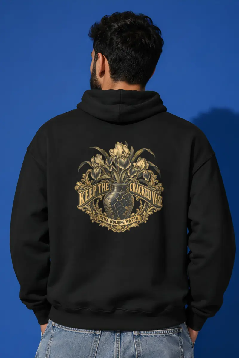 "Keep the Cracked Vase" Heavy Blend Unisex Pullover Hoodie