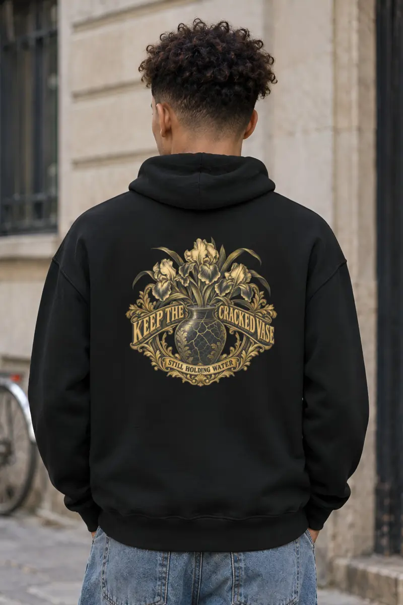 "Keep the Cracked Vase" Heavy Blend Unisex Pullover Hoodie