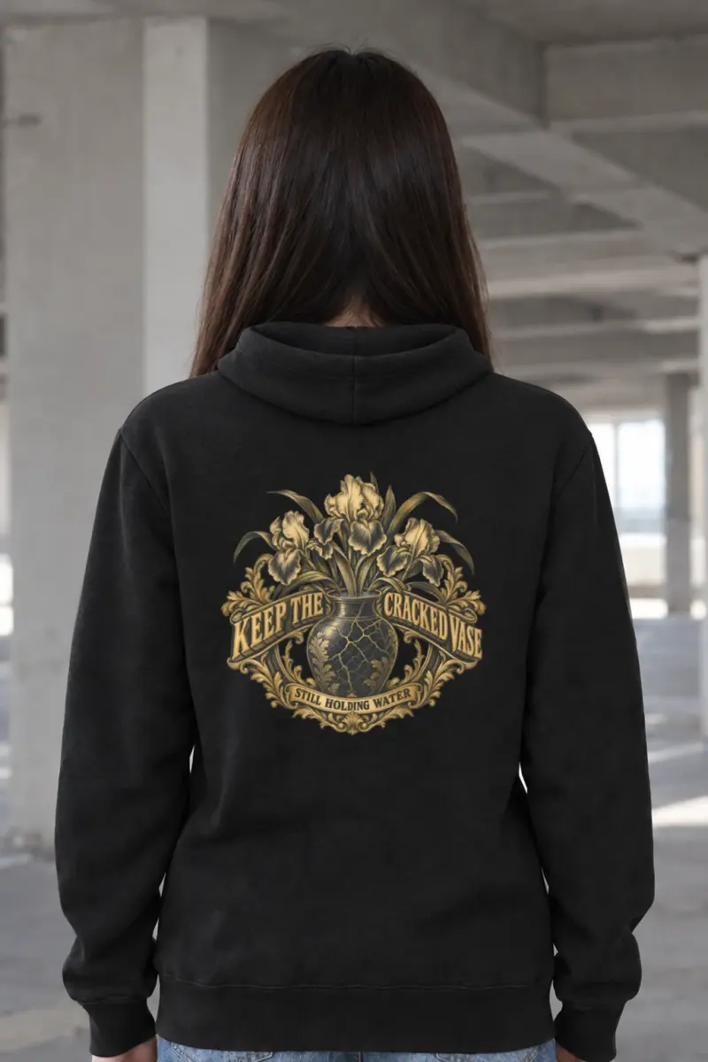 “Keep the Cracked Vase” Heavy Blend Unisex Pullover Hoodie