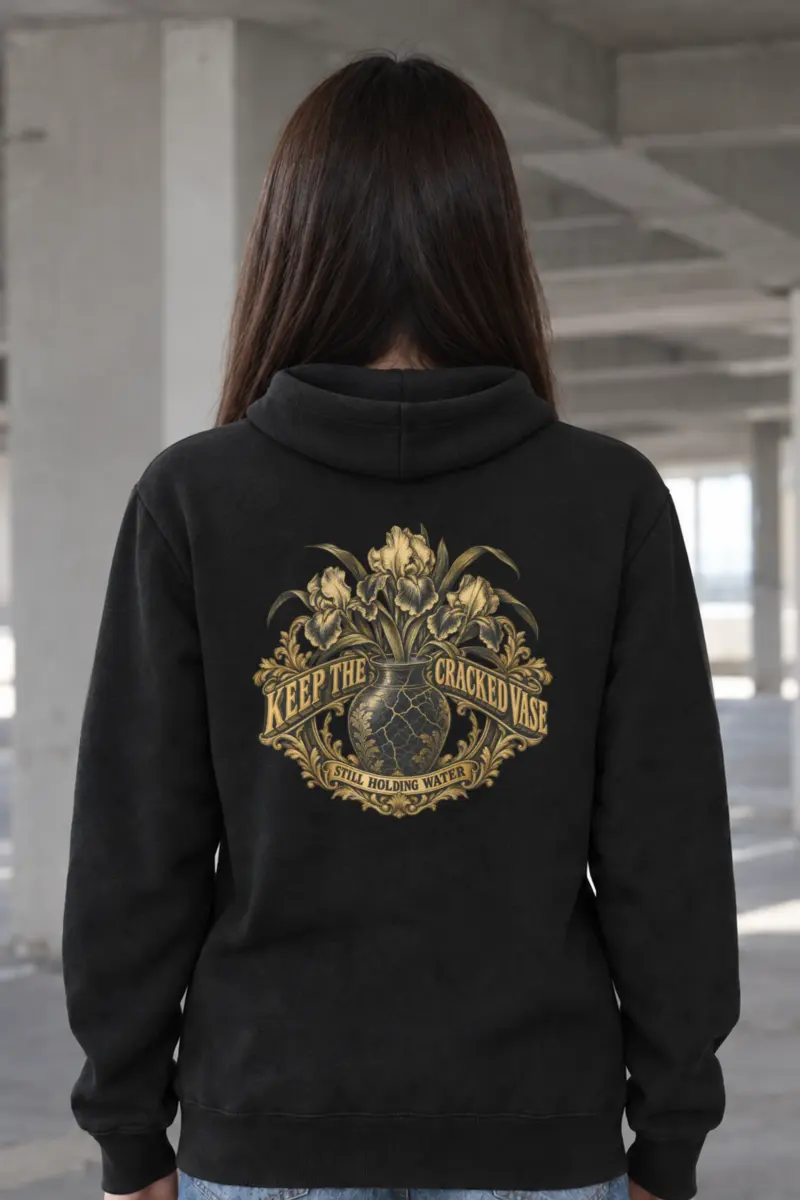 “Keep the Cracked Vase” Heavy Blend Unisex Pullover Hoodie