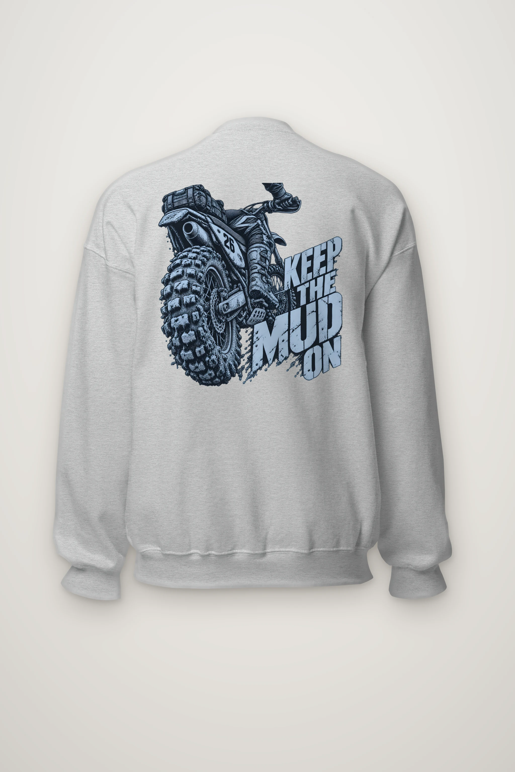 "Keep the Mud On" Heavy Blend Unisex Crewneck Sweatshirt