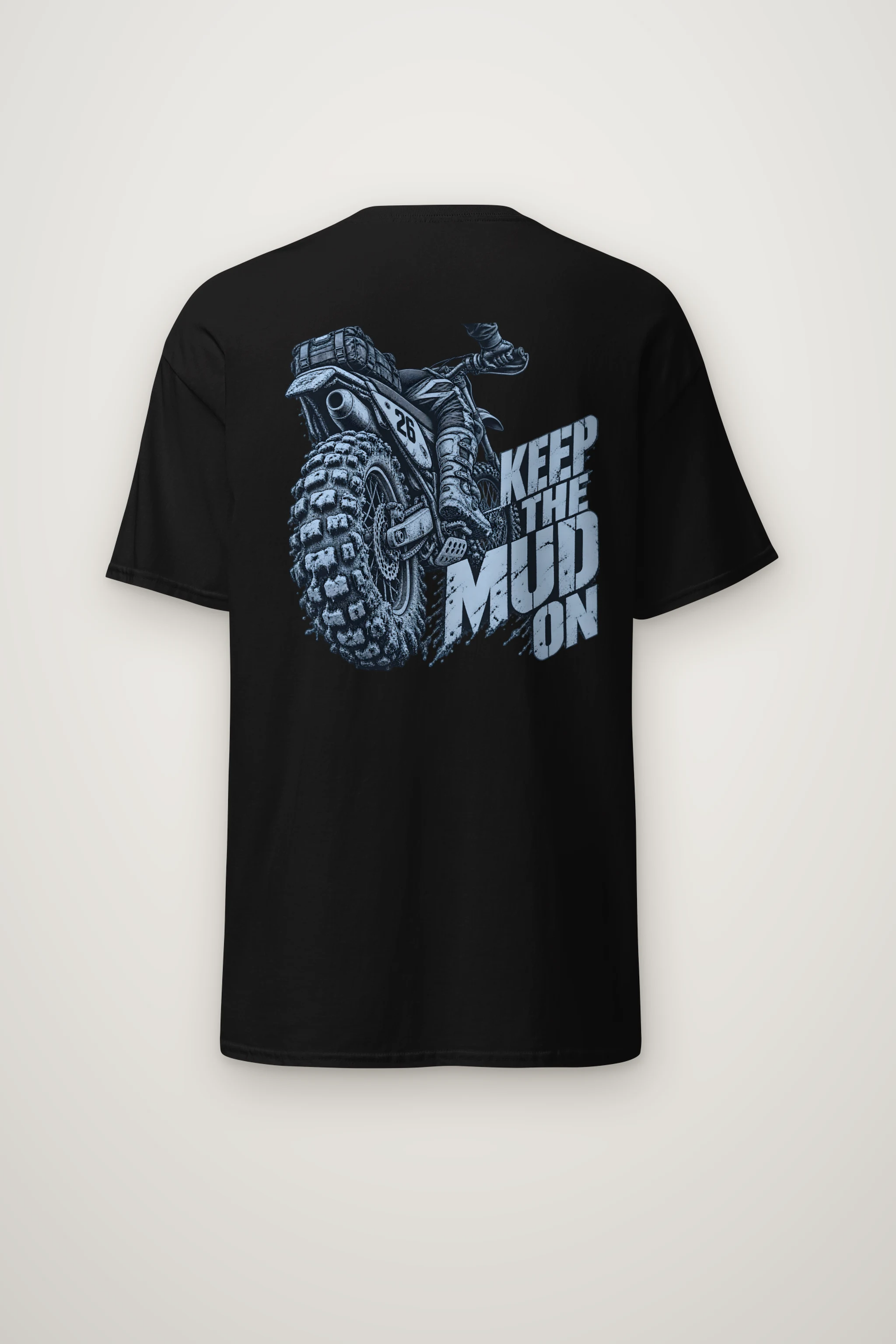 "Keep the Mud On" Heavyweight Unisex Crewneck T-shirt