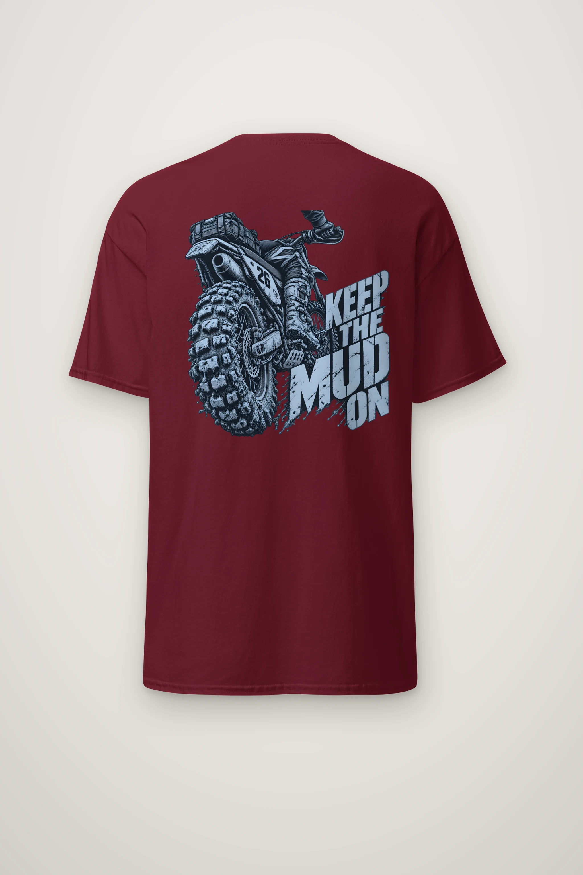 "Keep the Mud On" Heavyweight Unisex Crewneck T-shirt