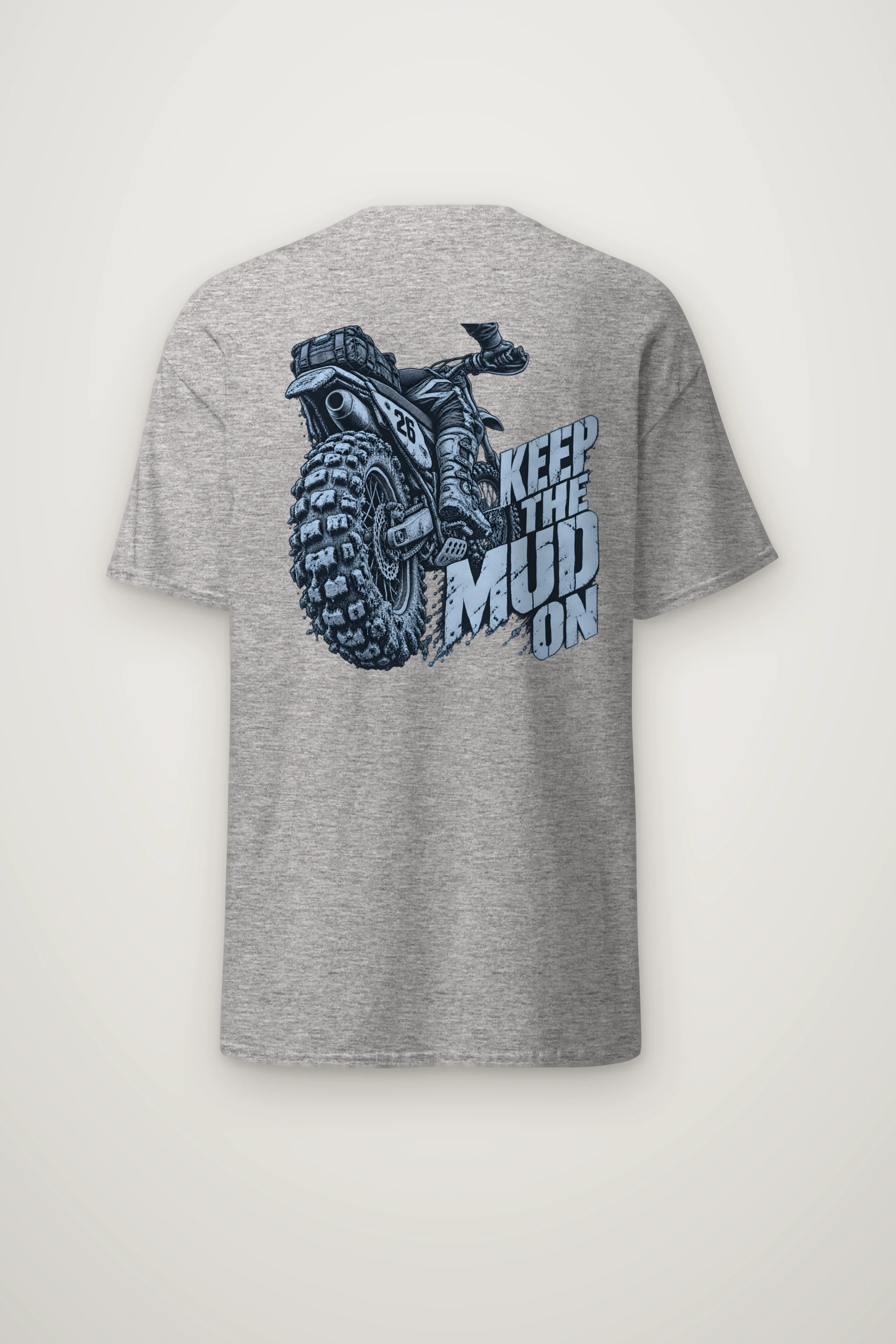 "Keep the Mud On" Heavyweight Unisex Crewneck T-shirt