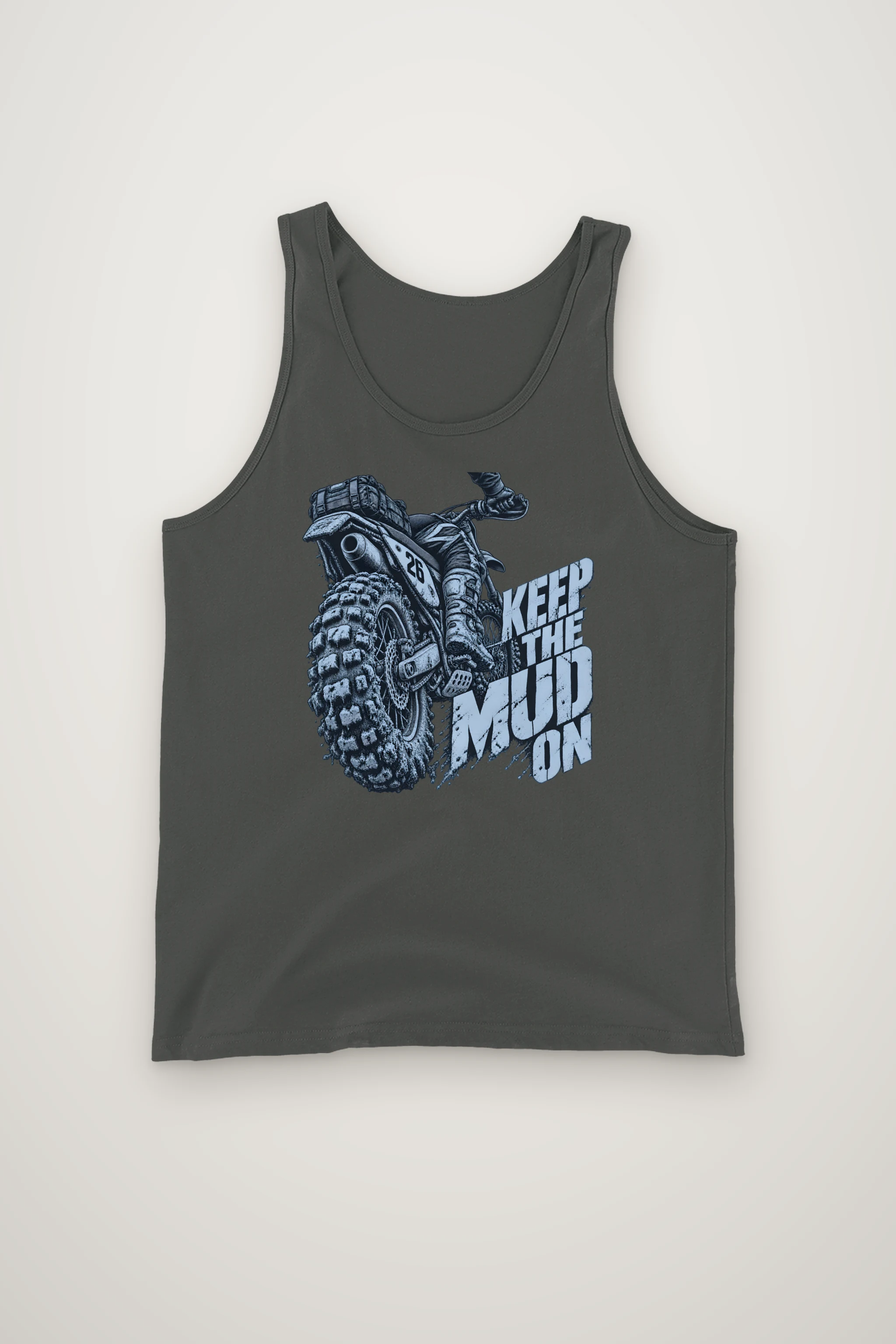 "Keep the Mud On" Unisex Jersey Tank