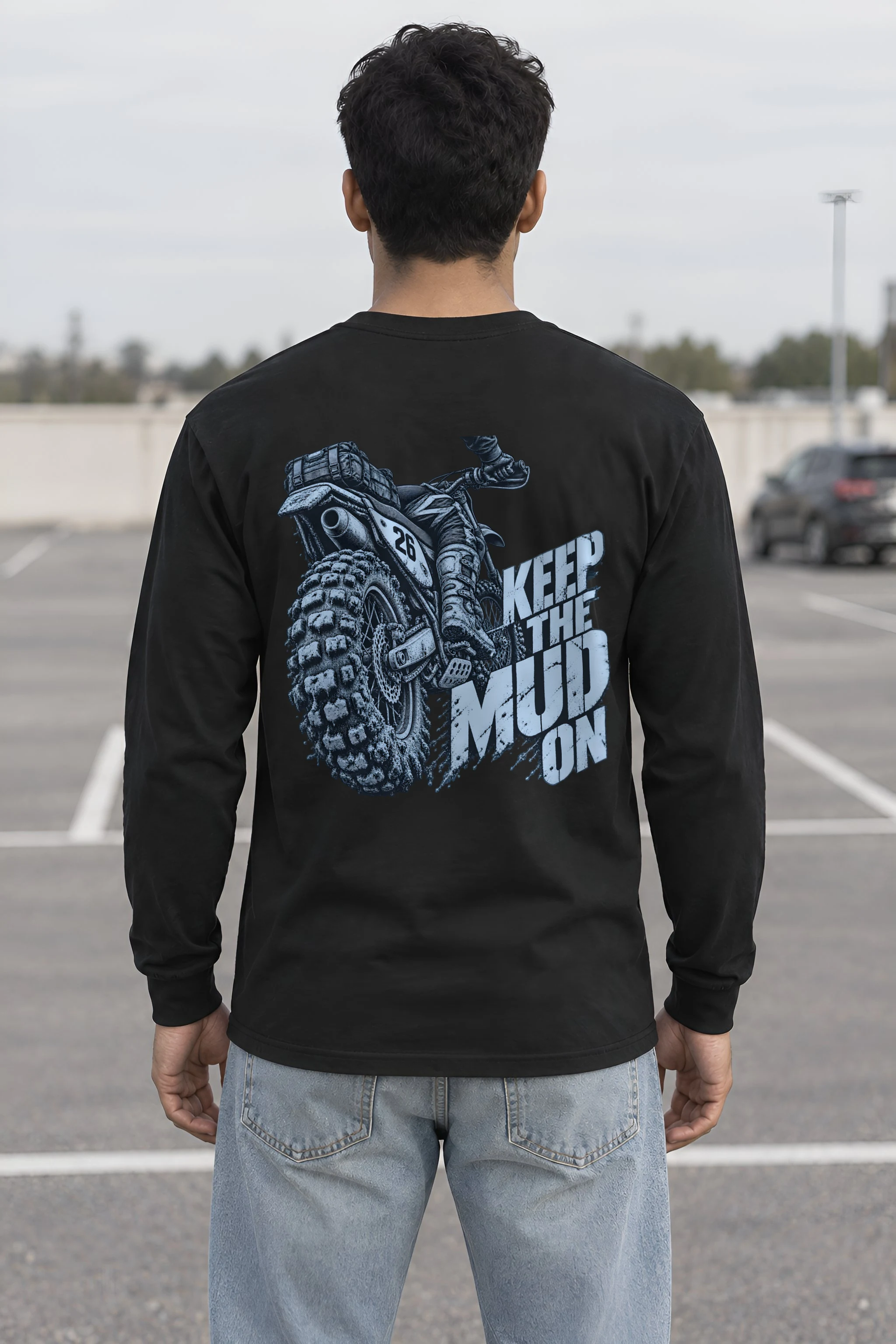 "Keep the Mud On" Unisex Longsleeve T-shirt