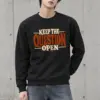 "Keep the Question Open" Heavy Blend Unisex Crewneck Sweatshirt