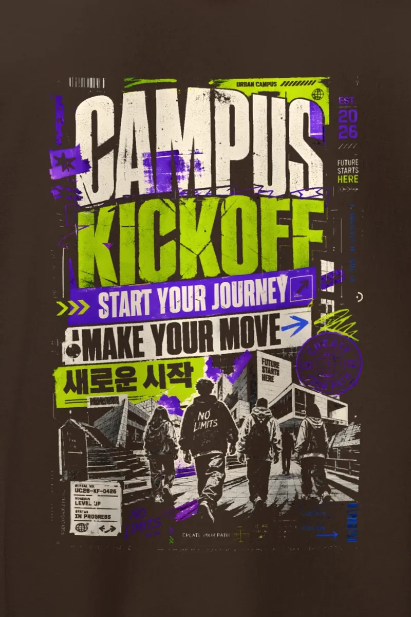 "Kick Off Your Journey" Heavy Blend Unisex Pullover Hoodie
