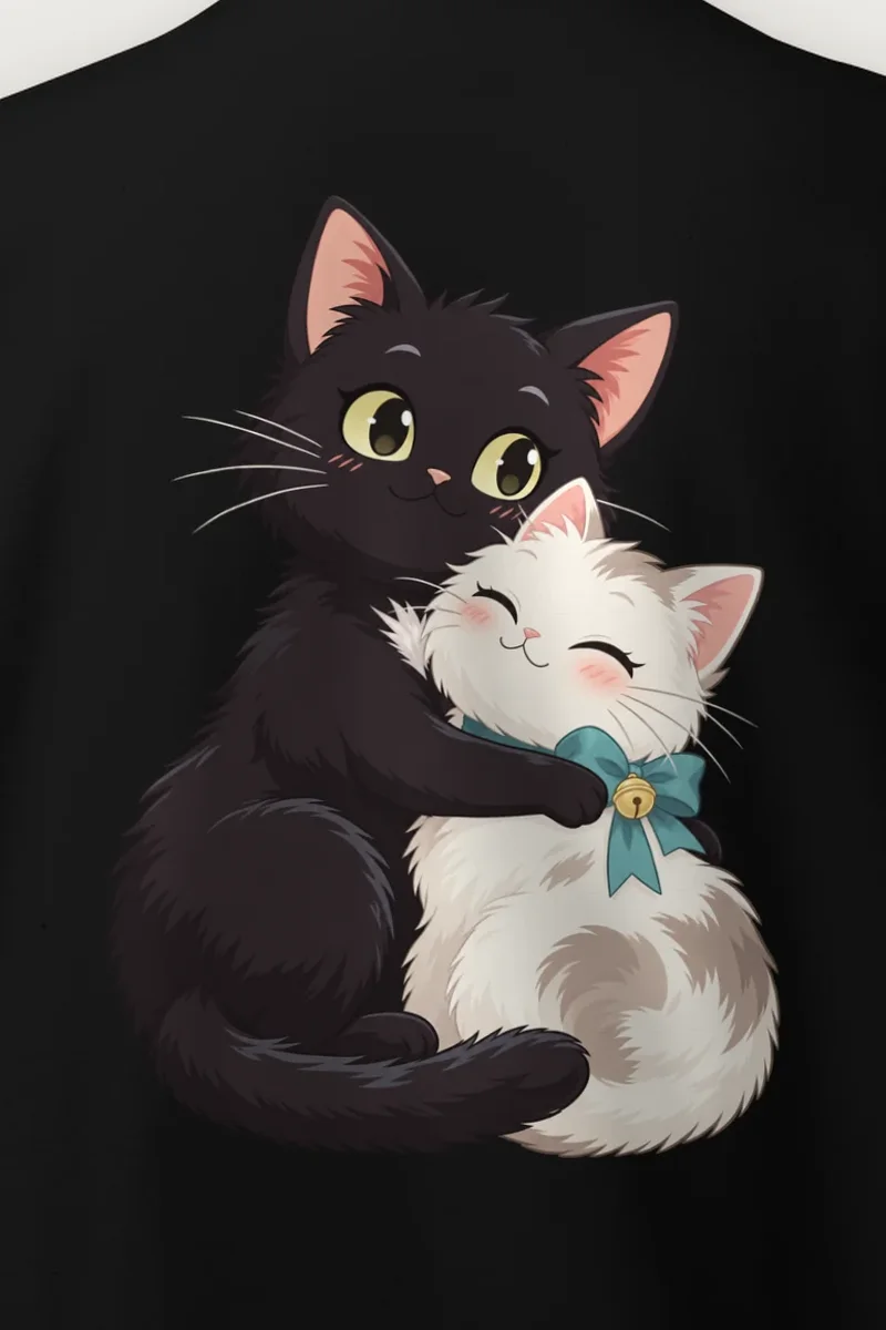 "Kitten Hug" Heavy Blend Unisex Crewneck Sweatshirt