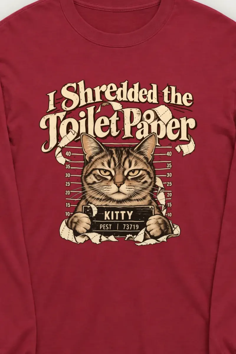 "Kitty Pest" Unisex Longsleeve T-shirt
