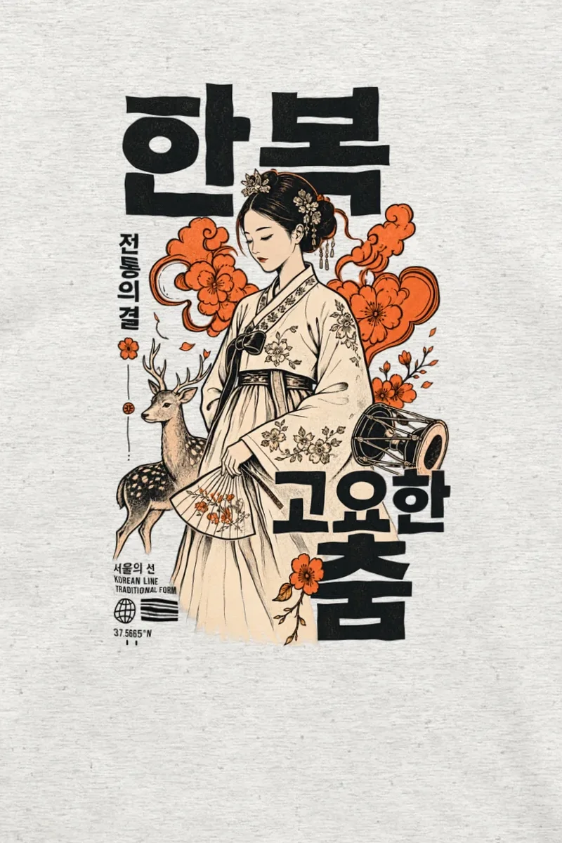 "Korean Line" Unisex Longsleeve T-shirt
