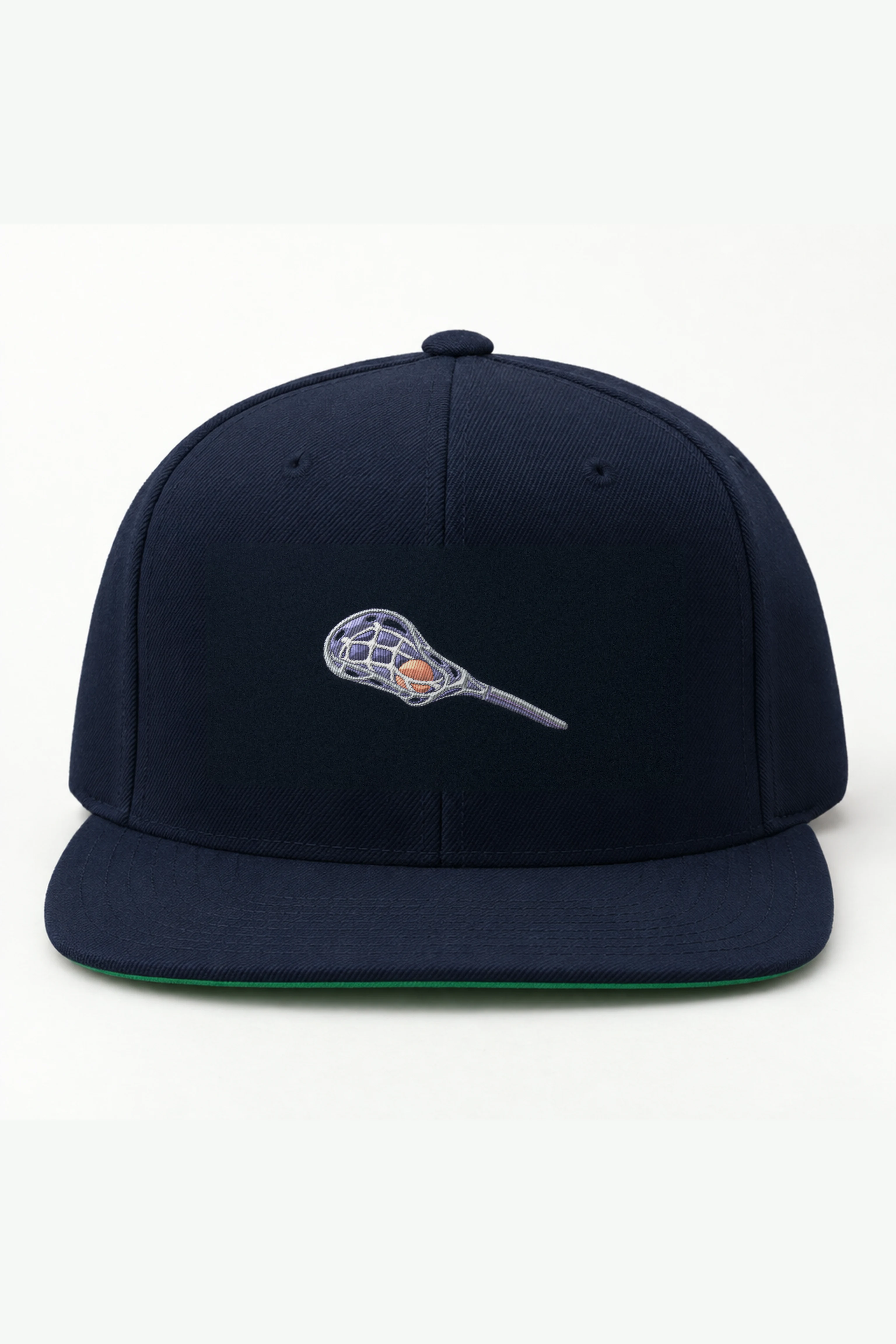 "Lacrosse Stick and Ball" Classic Snapback · Embroidered