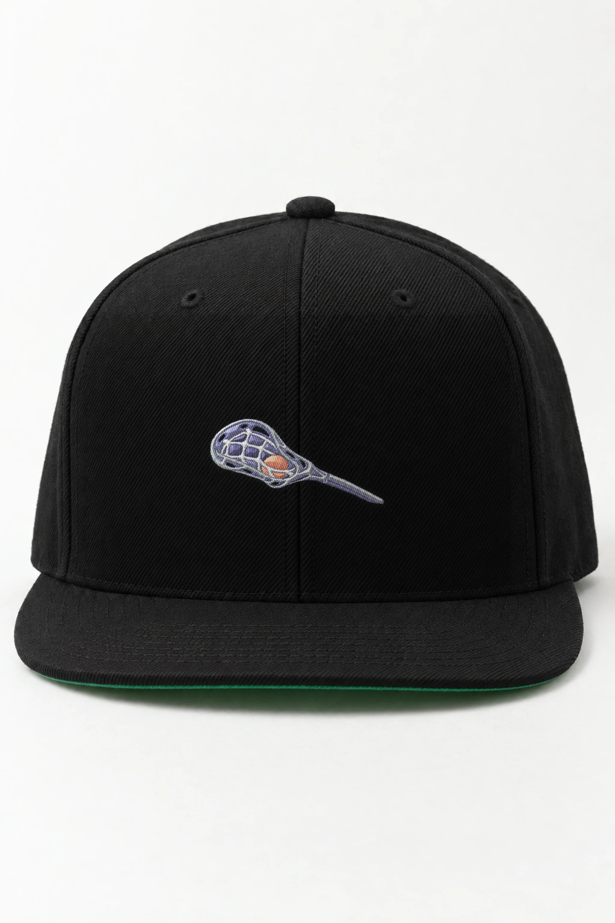"Lacrosse Stick and Ball" Classic Snapback · Embroidered