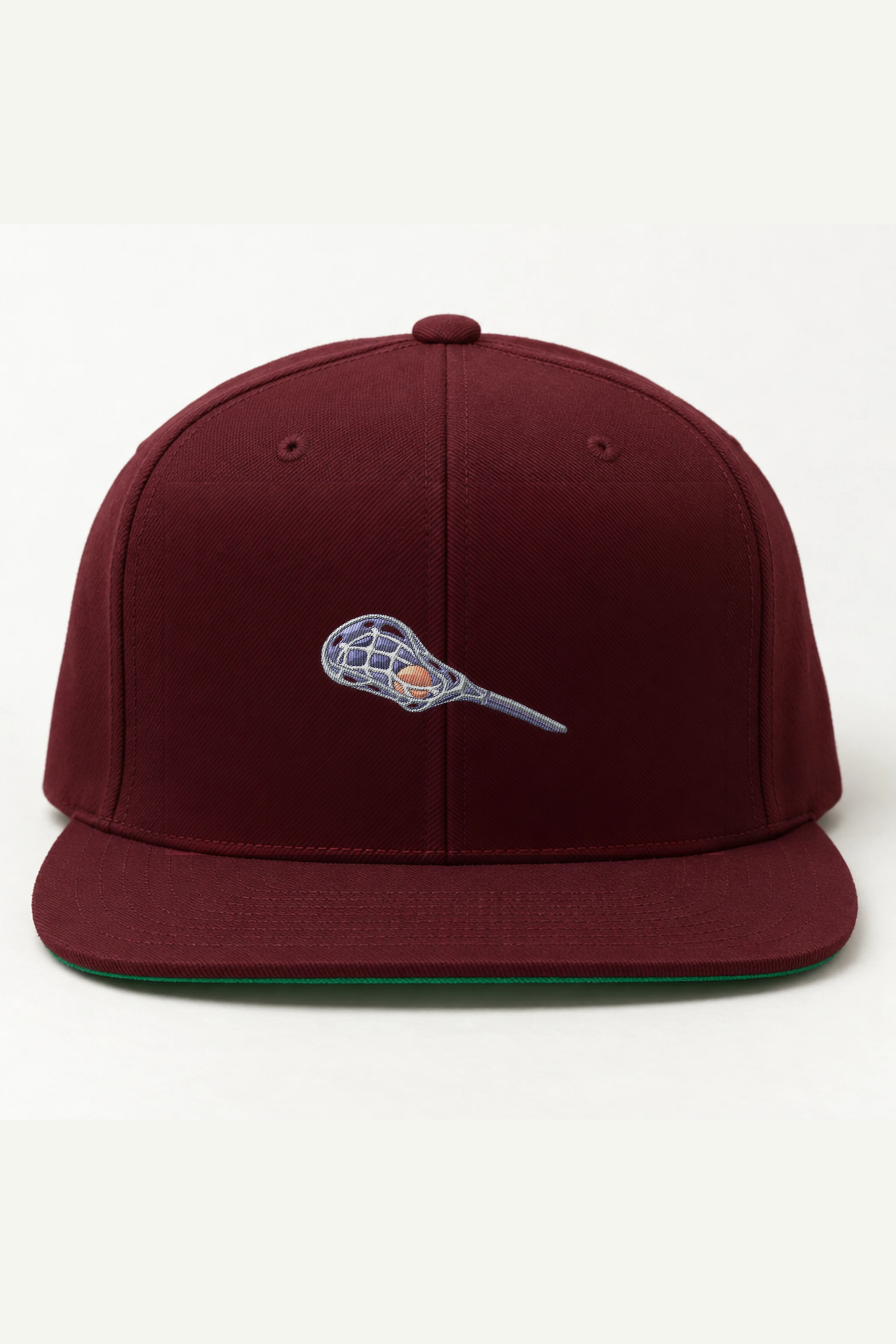 "Lacrosse Stick and Ball" Classic Snapback · Embroidered