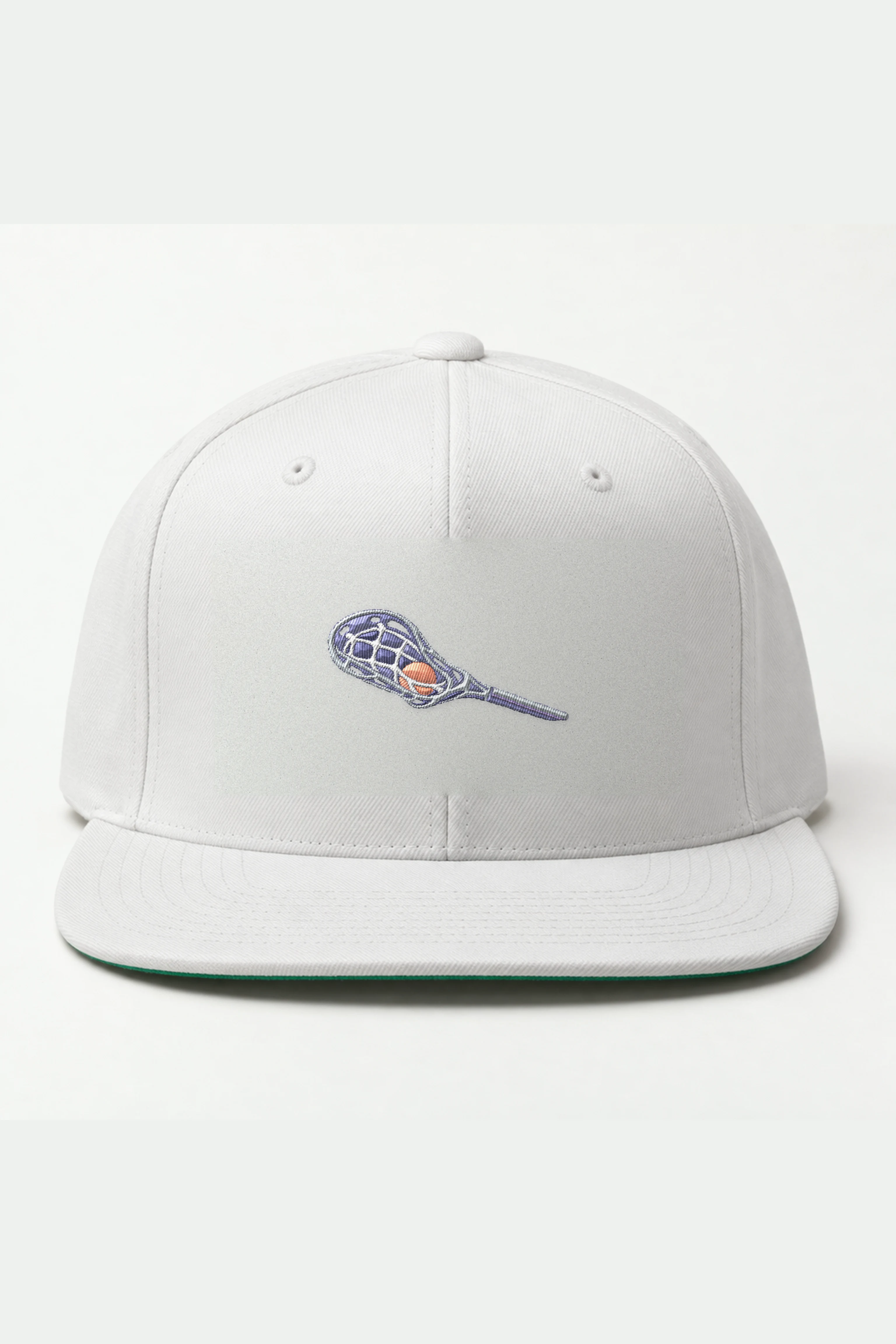 "Lacrosse Stick and Ball" Classic Snapback · Embroidered
