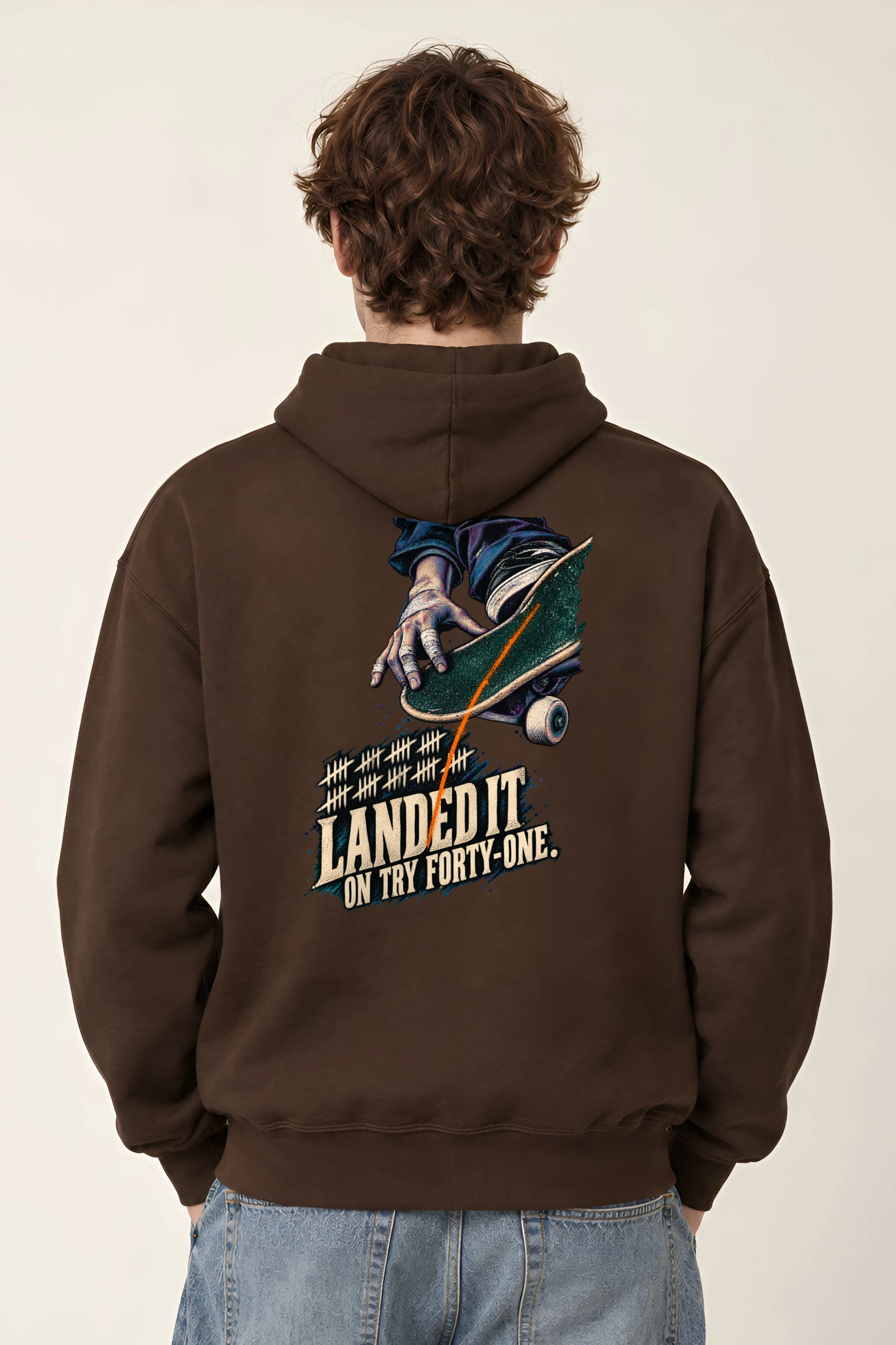 "Landed It" Unisex Pullover Hoodie