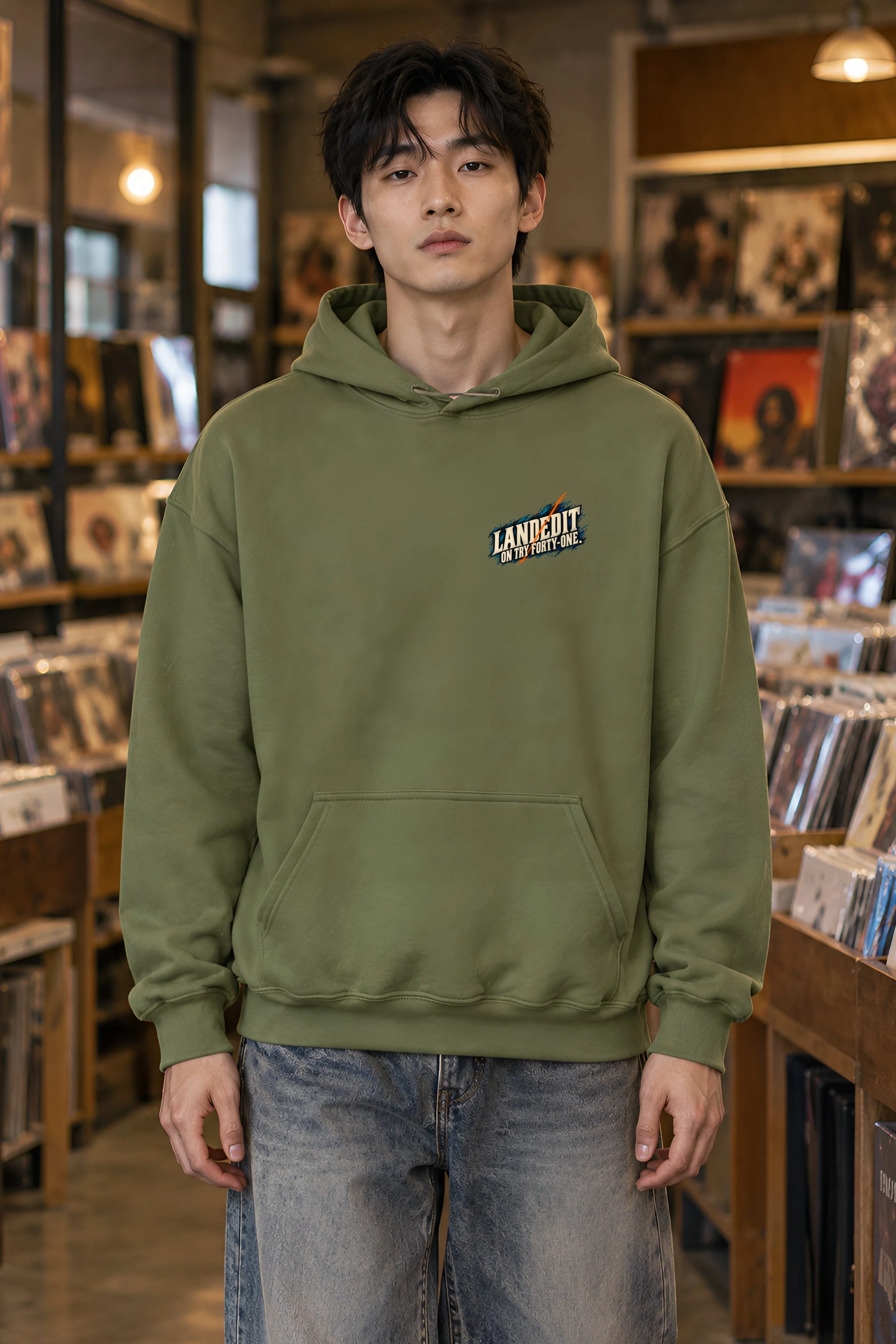 "Landed It" Unisex Pullover Hoodie