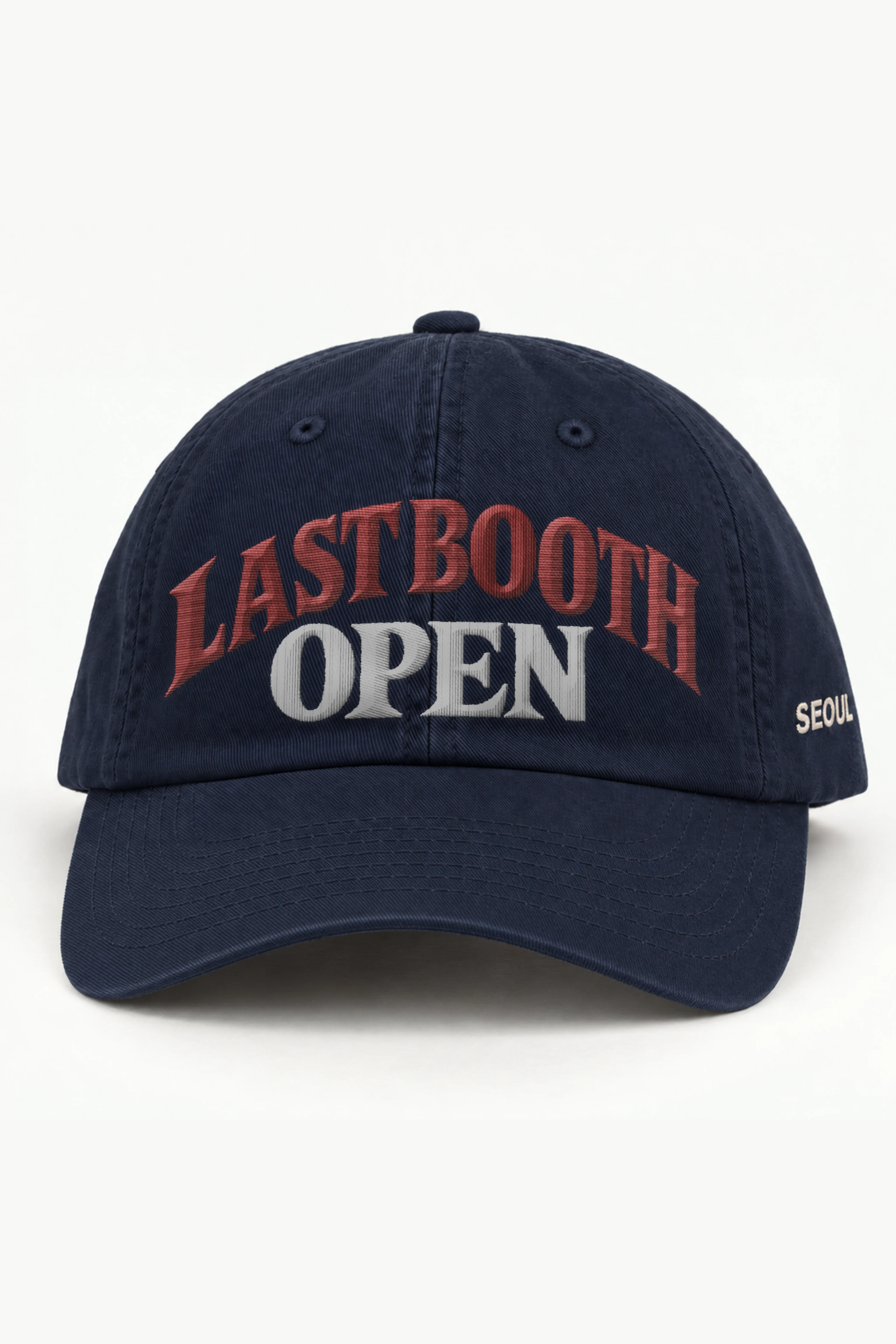 "Last Booth Open" Classic Dad Hat · Embroidered