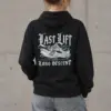"Last Lift Long Descent" Heavy Blend Unisex Pullover Hoodie
