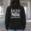 "Last Lift Long Descent" Heavy Blend Unisex Pullover Hoodie