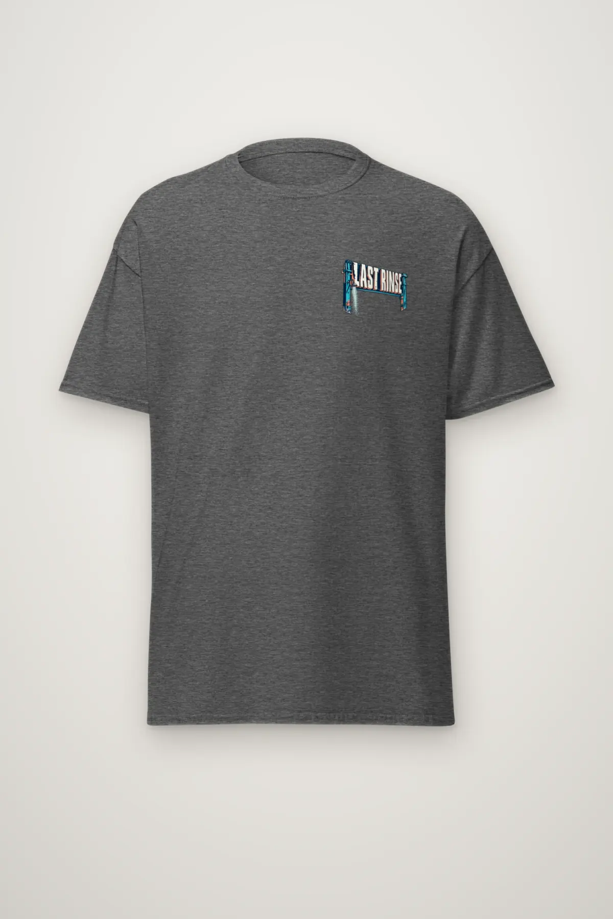 "Last Rinse Busan" Heavyweight Unisex Crewneck T-shirt