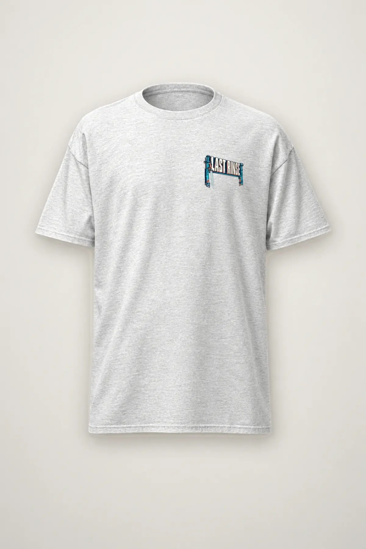 "Last Rinse Busan" Heavyweight Unisex Crewneck T-shirt