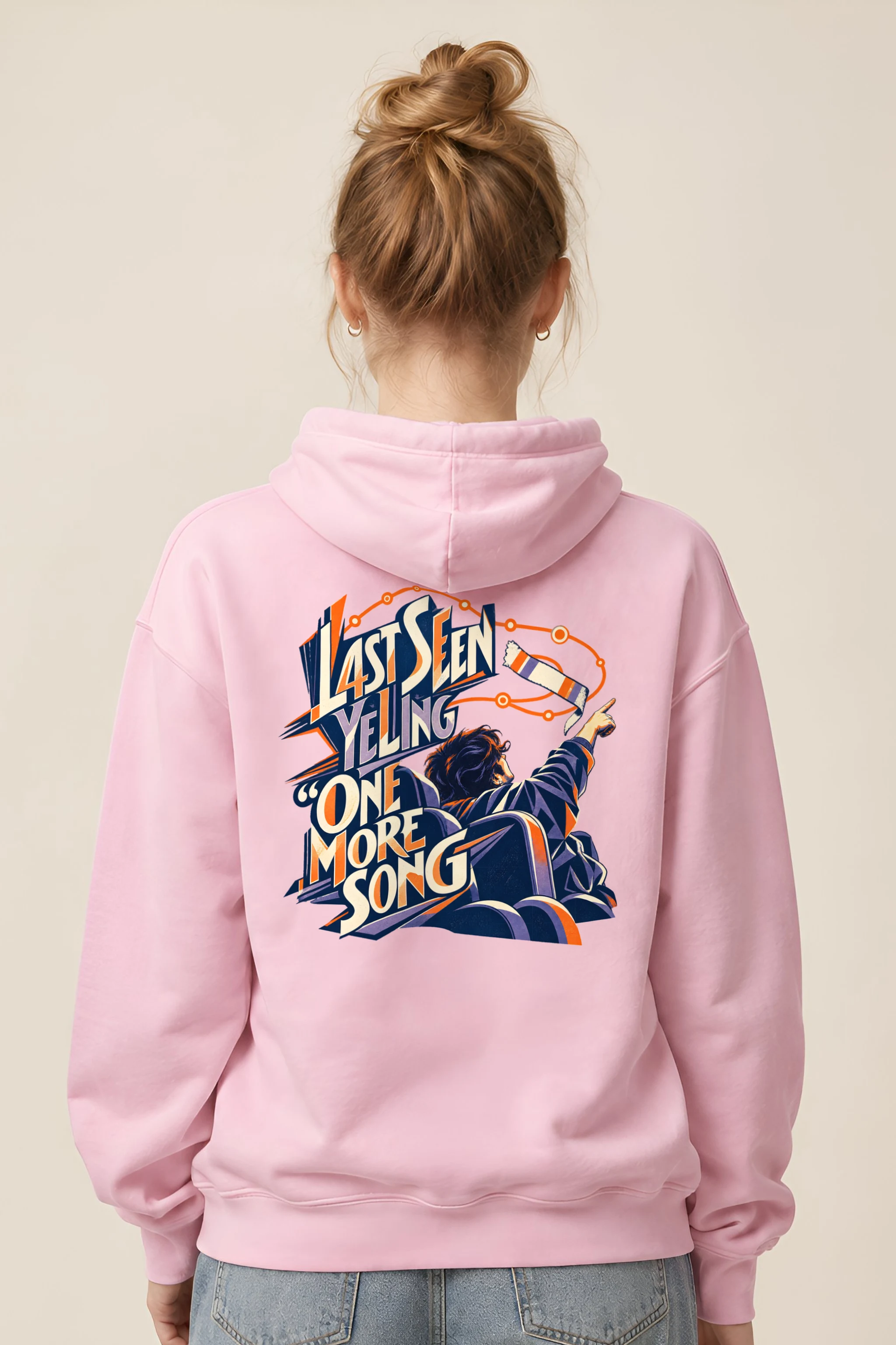 "Last Seen Yelling One More Song" Heavy Blend Unisex Pullover Hoodie