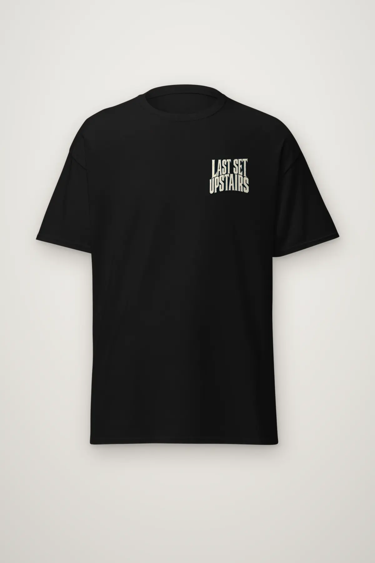 "Last Set Upstairs" Heavyweight Unisex Crewneck T-shirt
