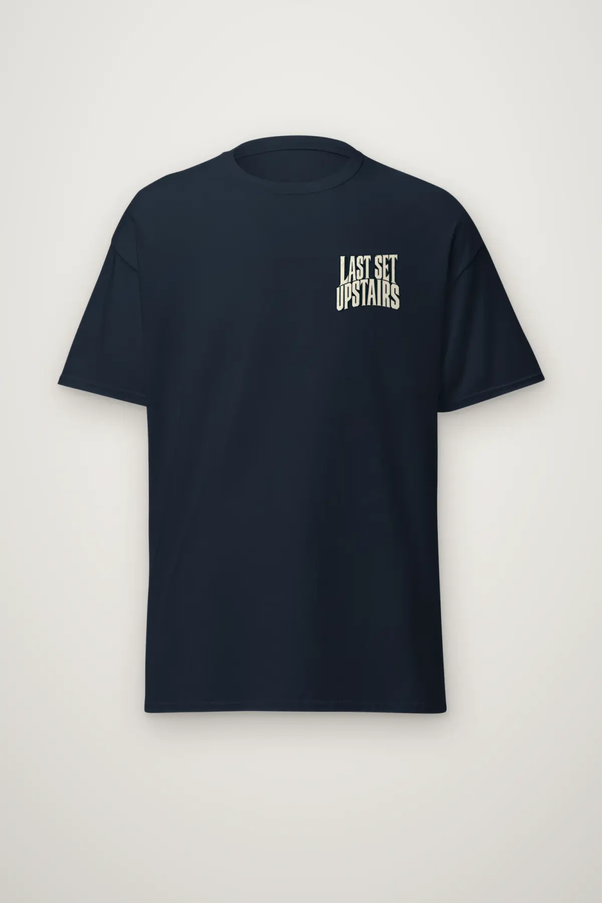 "Last Set Upstairs" Heavyweight Unisex Crewneck T-shirt