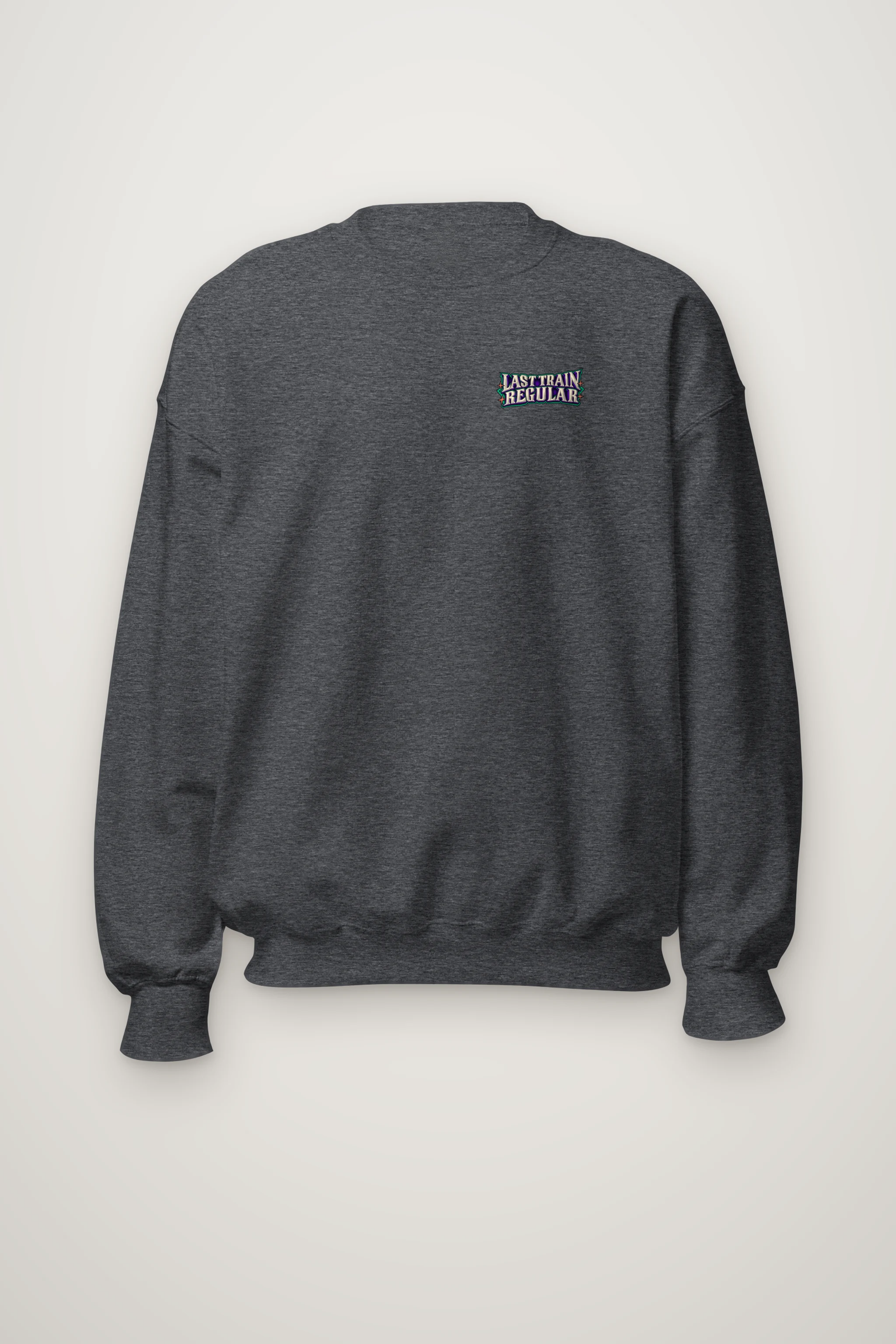 "Last Train Regular Magpie" Heavy Blend Unisex Crewneck Sweatshirt