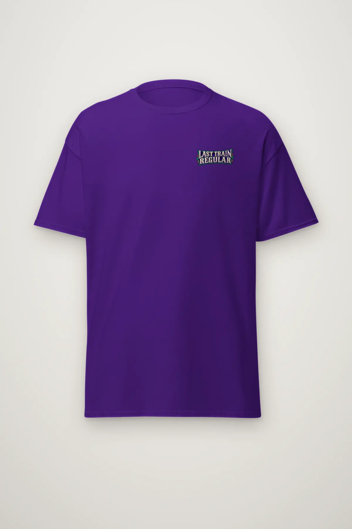 "Last Train Regular Seoul" Heavyweight Unisex Crewneck T-shirt