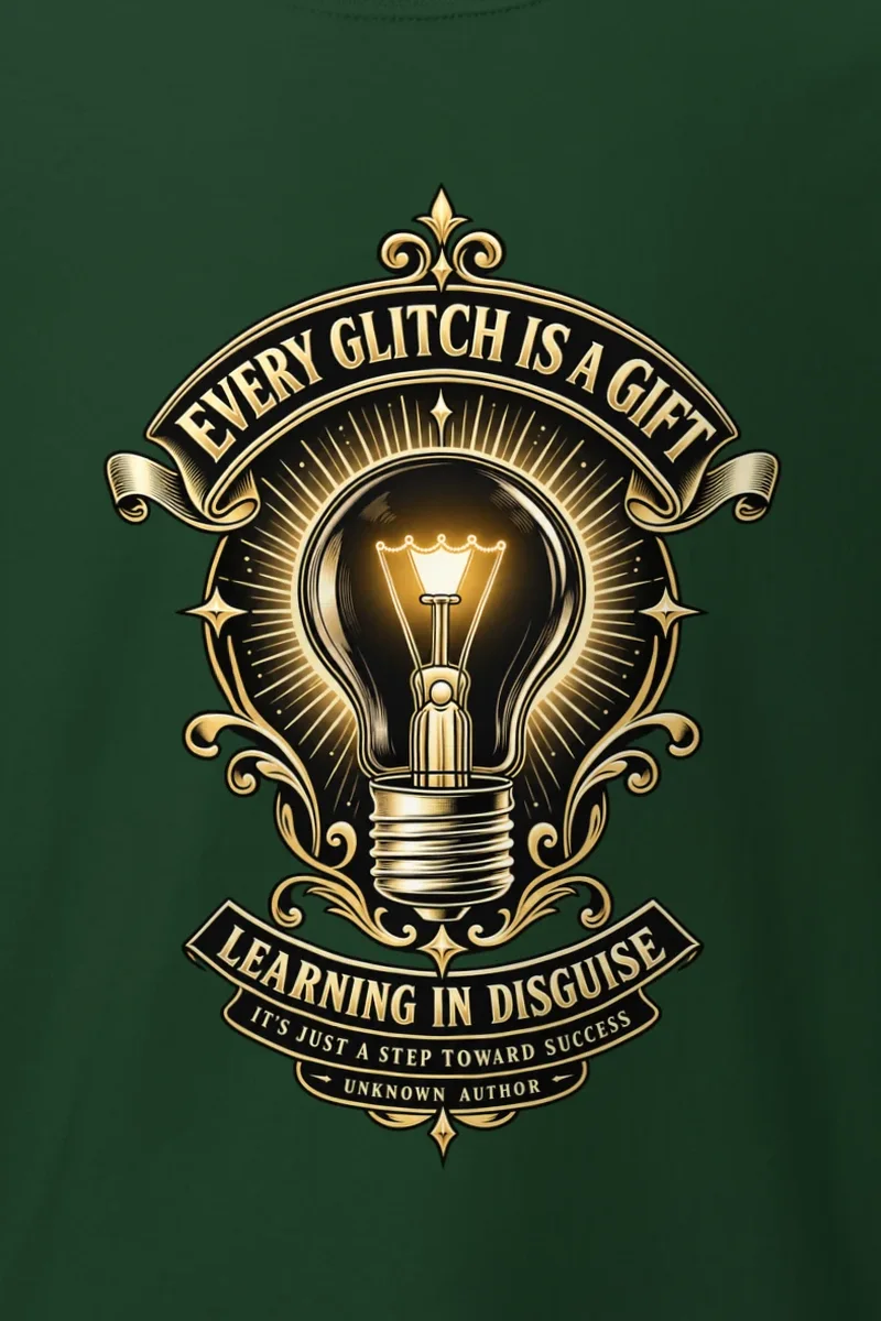 "Learning In Disguise" Heavyweight Unisex Crewneck T-shirt