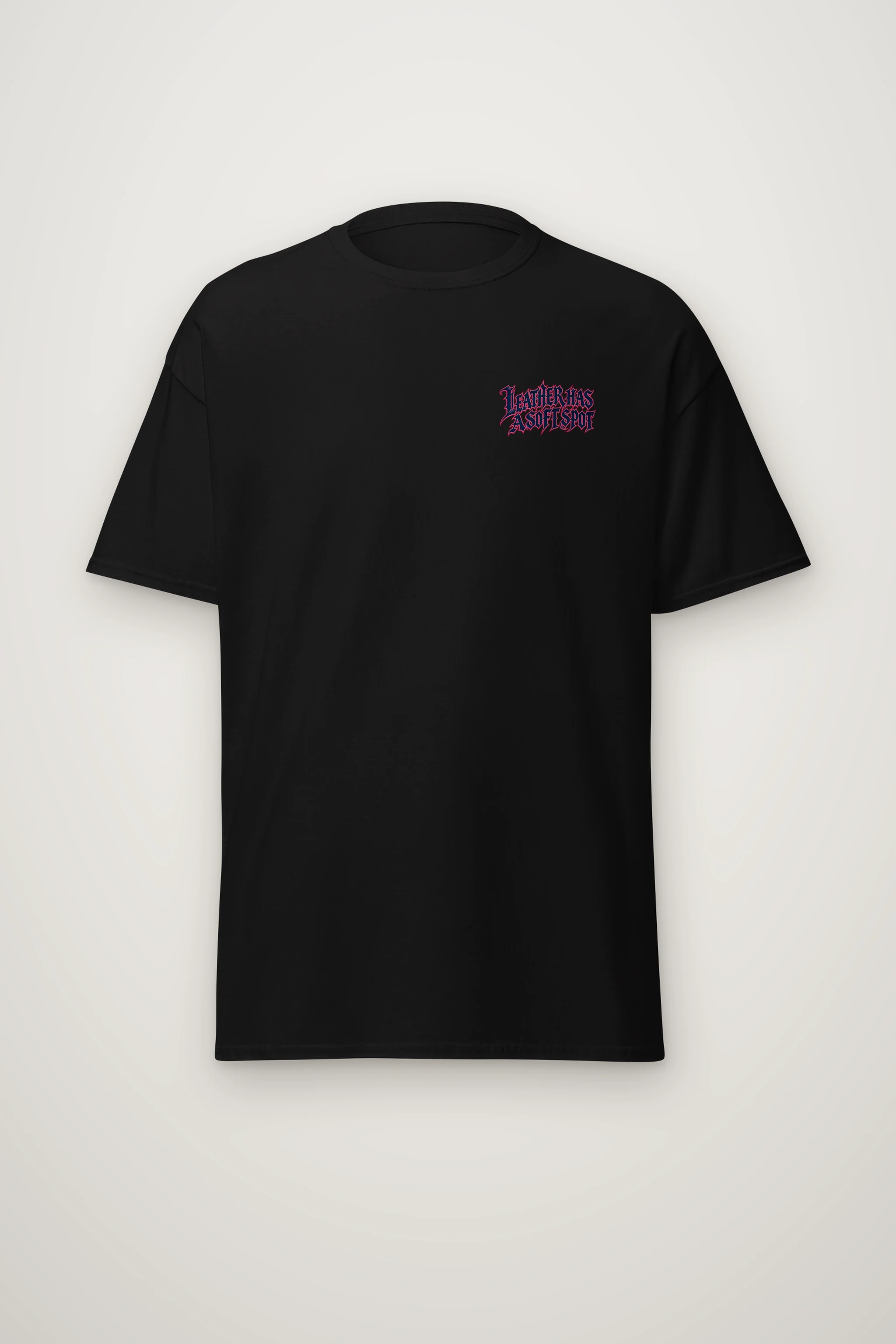 "Leather Has a Soft Spot" Heavyweight Unisex Crewneck T-shirt