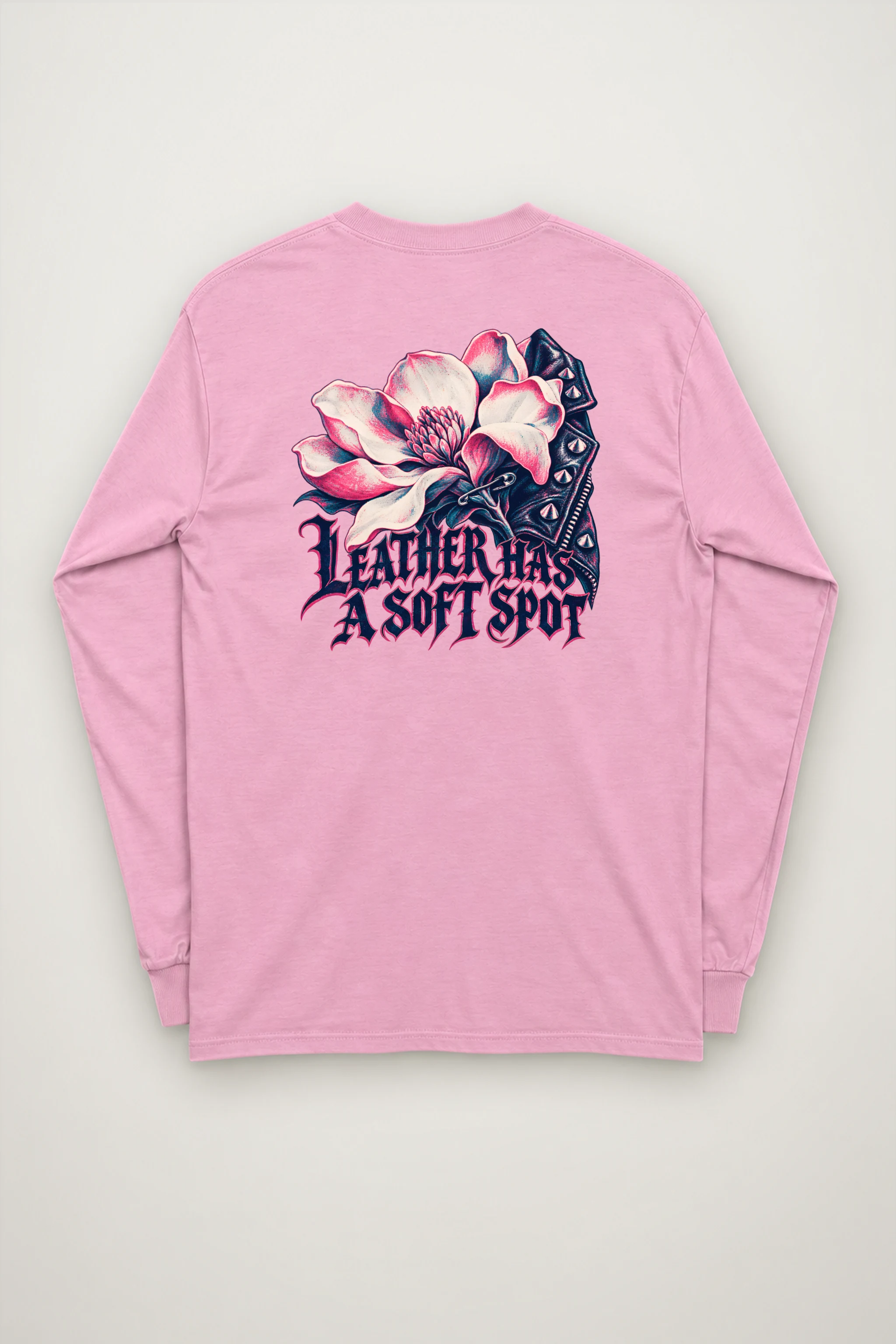 "Leather Has a Soft Spot" Unisex Longsleeve T-shirt