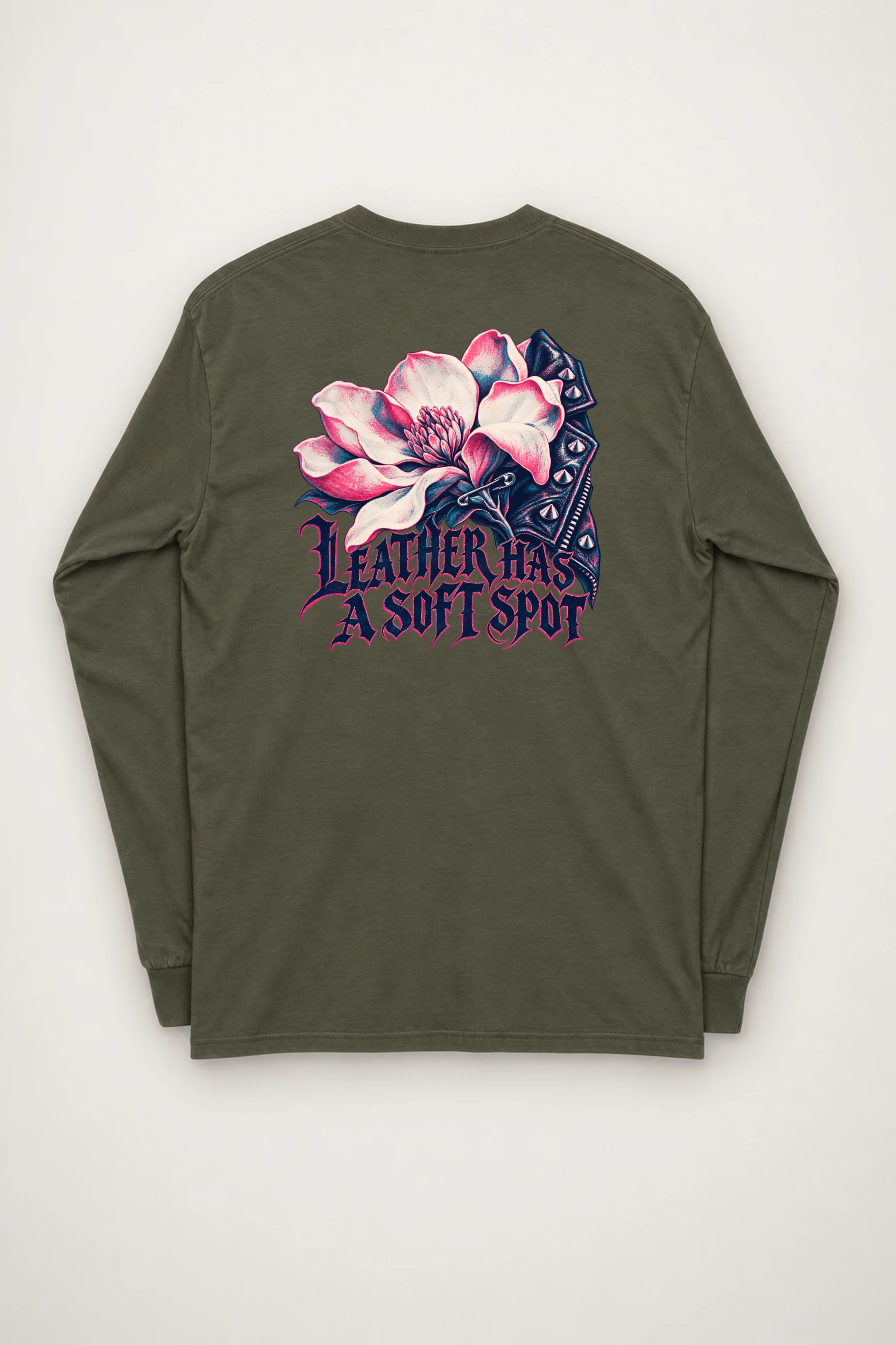 "Leather Has a Soft Spot" Unisex Longsleeve T-shirt