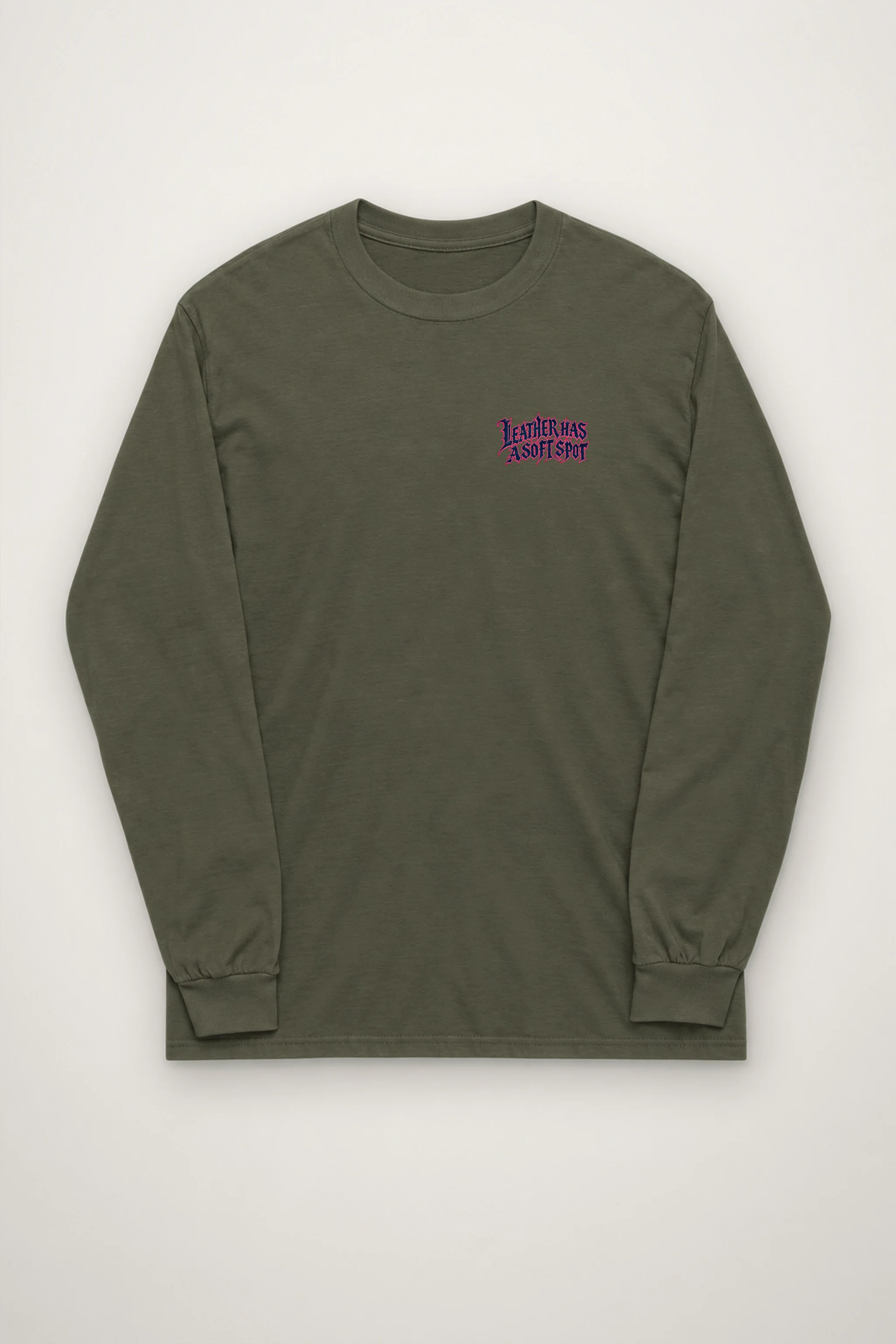 "Leather Has a Soft Spot" Unisex Longsleeve T-shirt