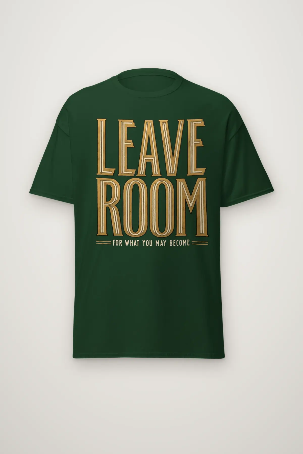"Leave Room For What You May Become" Heavyweight Unisex Crewneck T-shirt