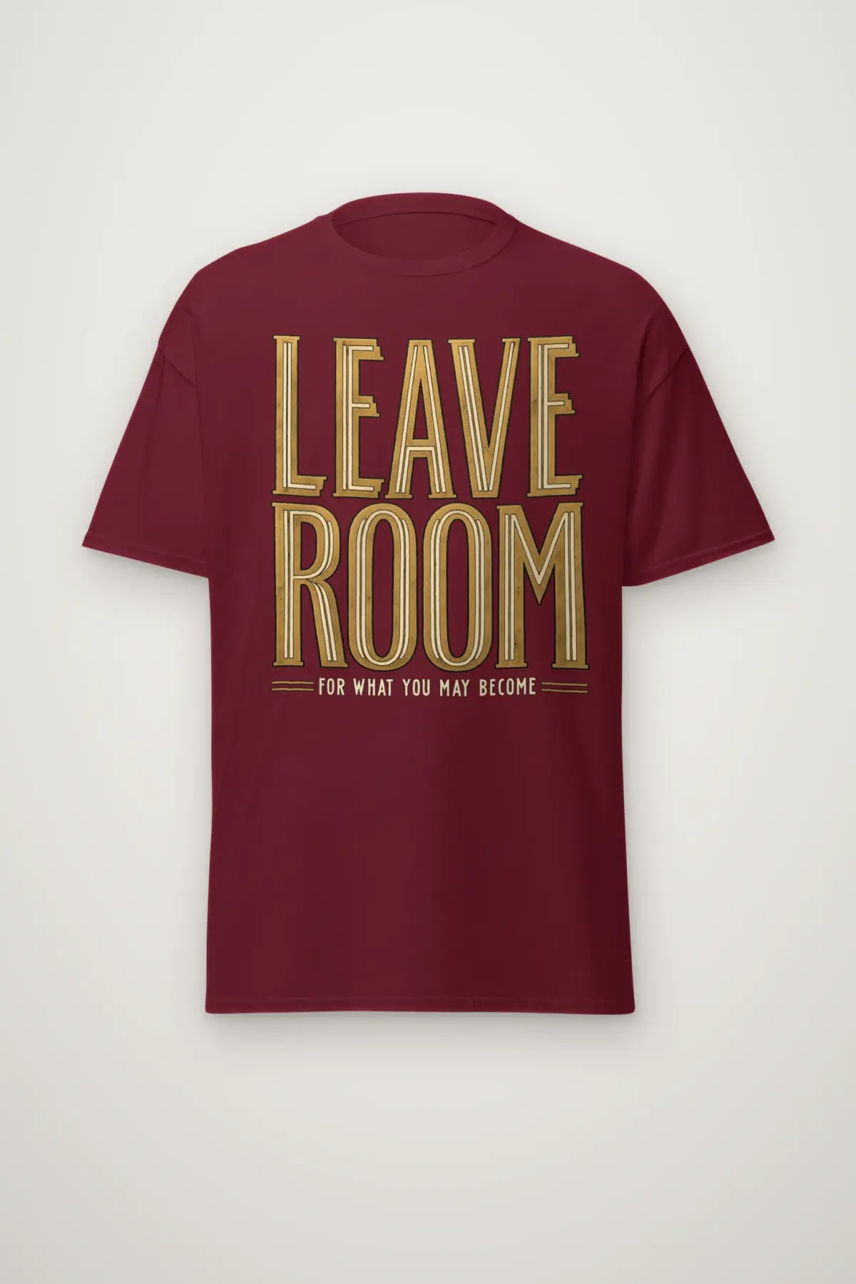 "Leave Room For What You May Become" Heavyweight Unisex Crewneck T-shirt