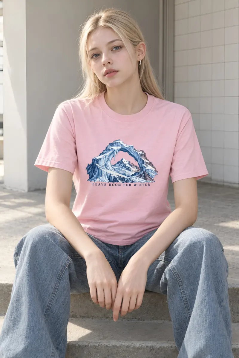 “Leave Room for Winter” Heavyweight Unisex Crewneck T-shirt