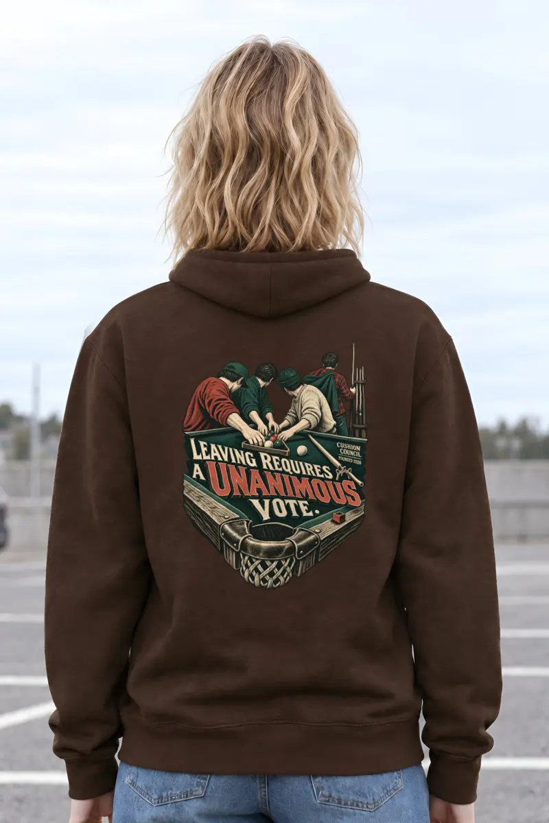 "Leaving Requires A Unanimous Vote" Heavy Blend Unisex Pullover Hoodie