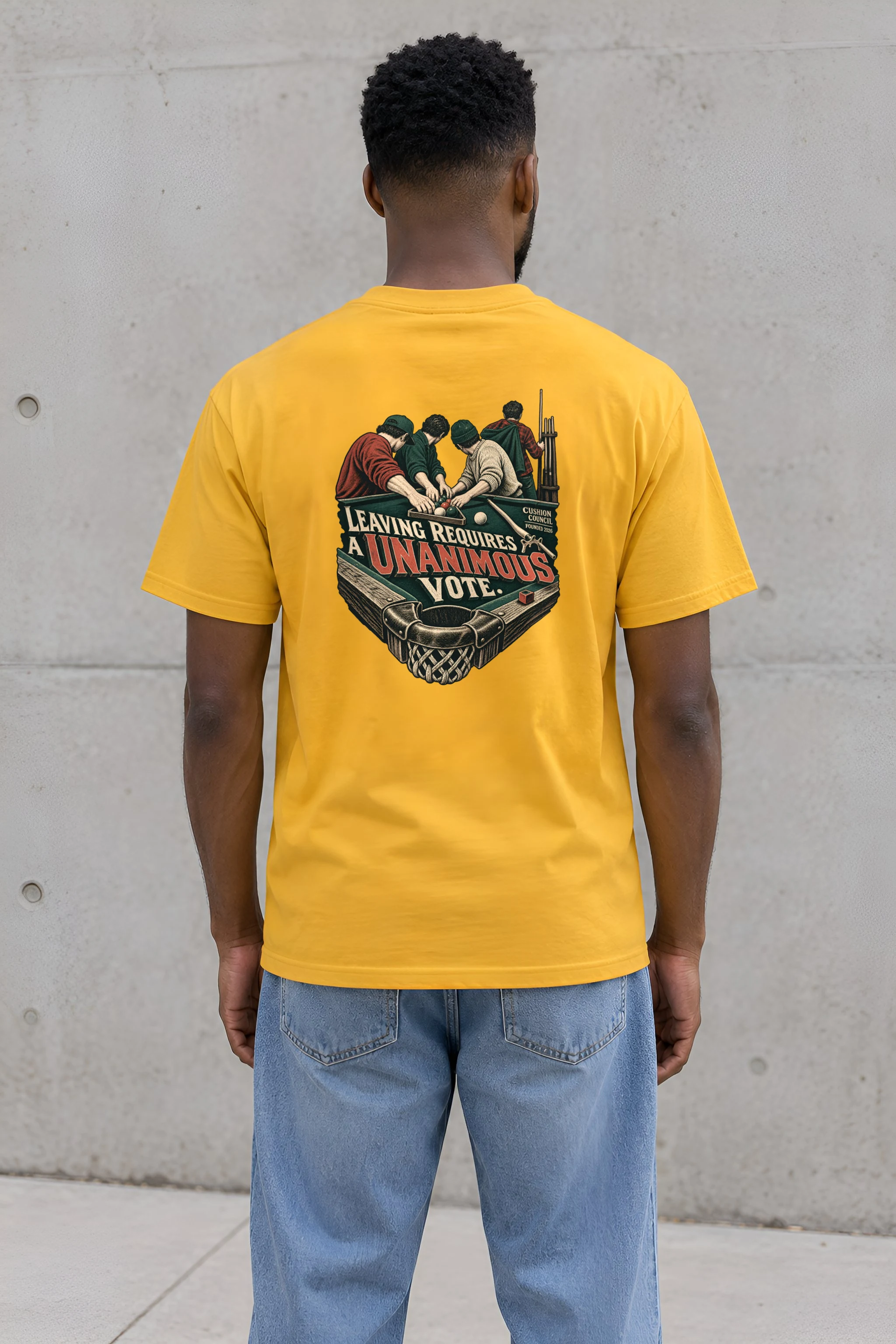 "Leaving Requires a Unanimous Vote" Heavyweight Unisex Crewneck T-shirt