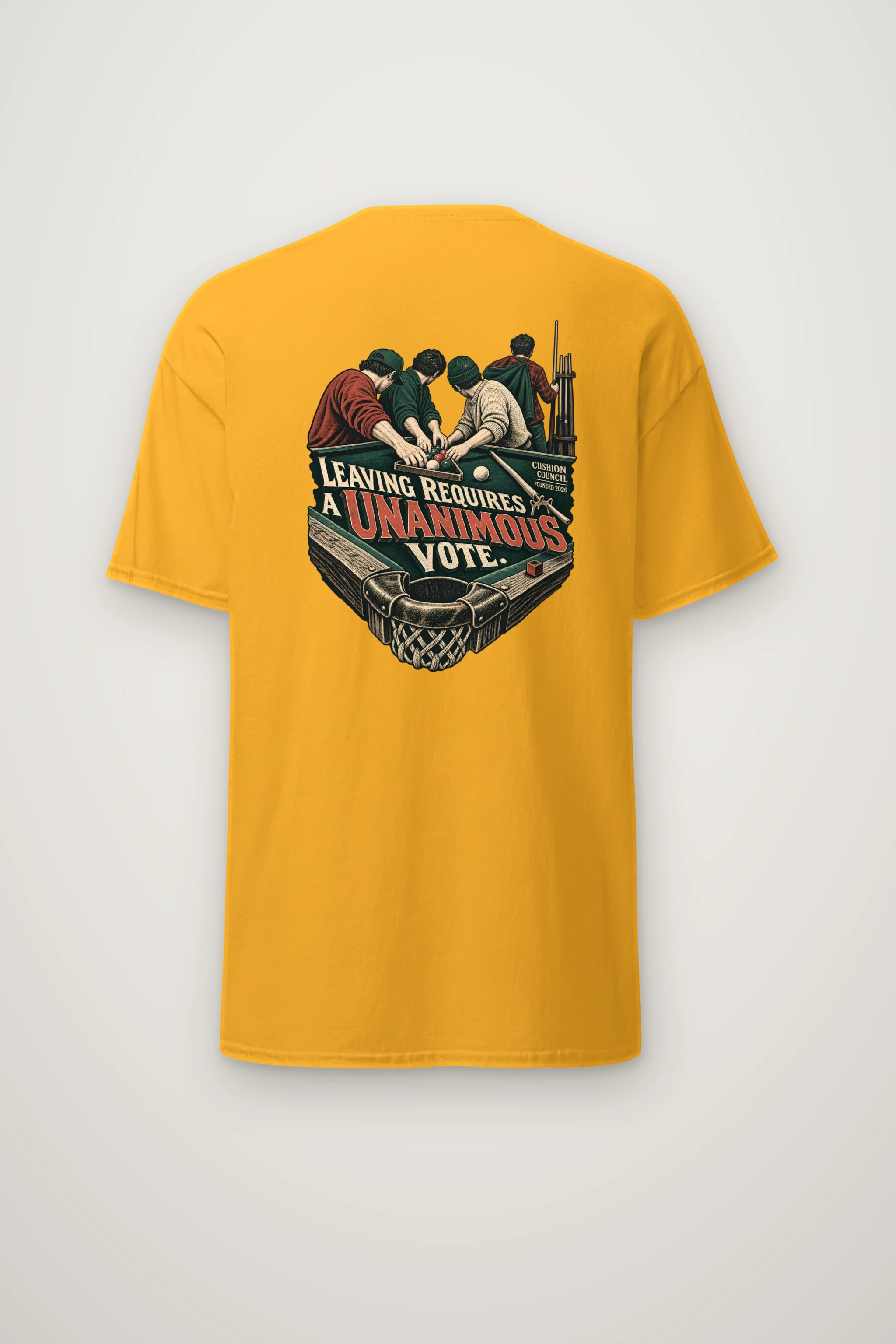 "Leaving Requires a Unanimous Vote" Heavyweight Unisex Crewneck T-shirt